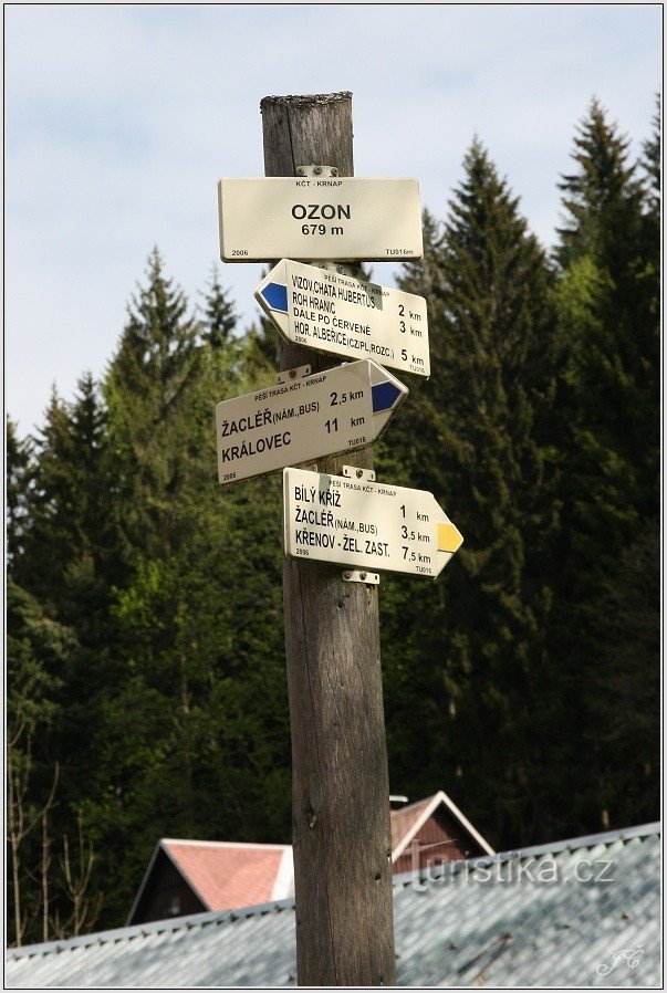 Ozon Touristenkreuzung