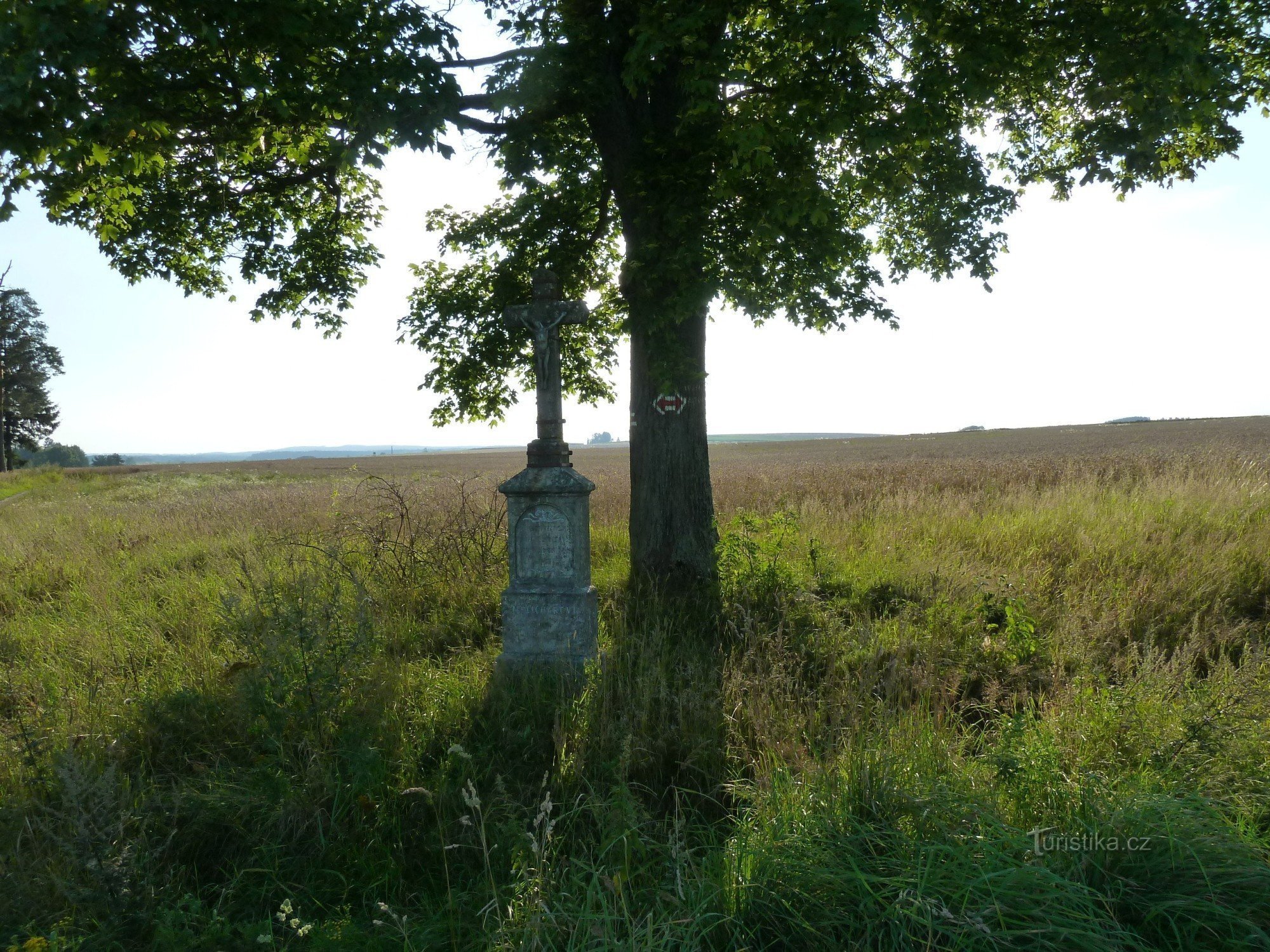 rozdroże turystyczne Peršlík (staw)