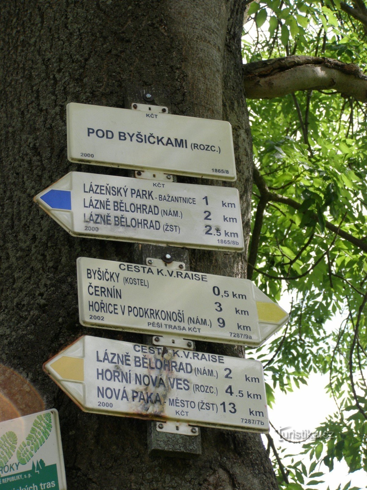 carrefour touristique Pod Byšičkami