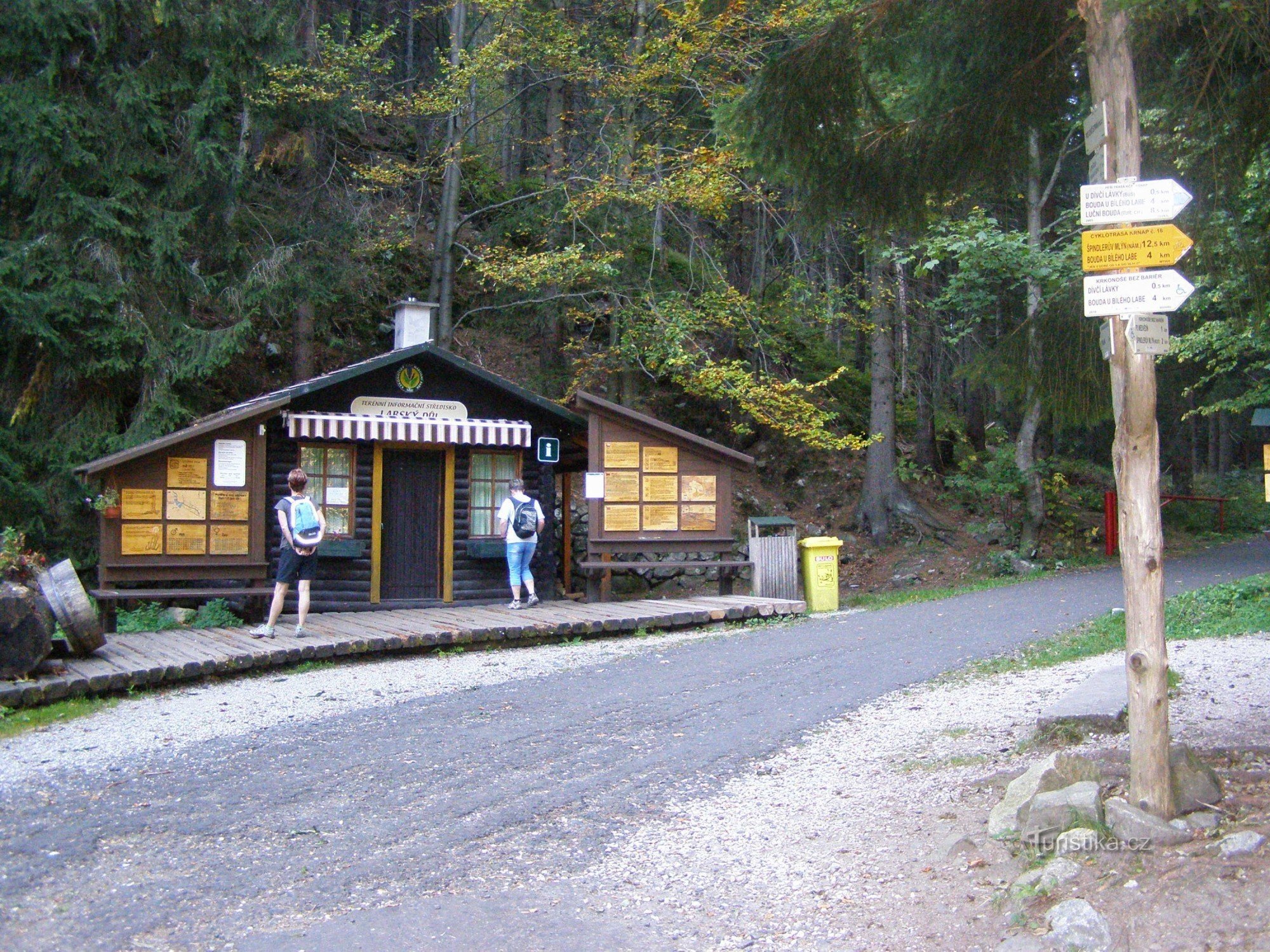 carrefour touristique Pod Dívčí strání