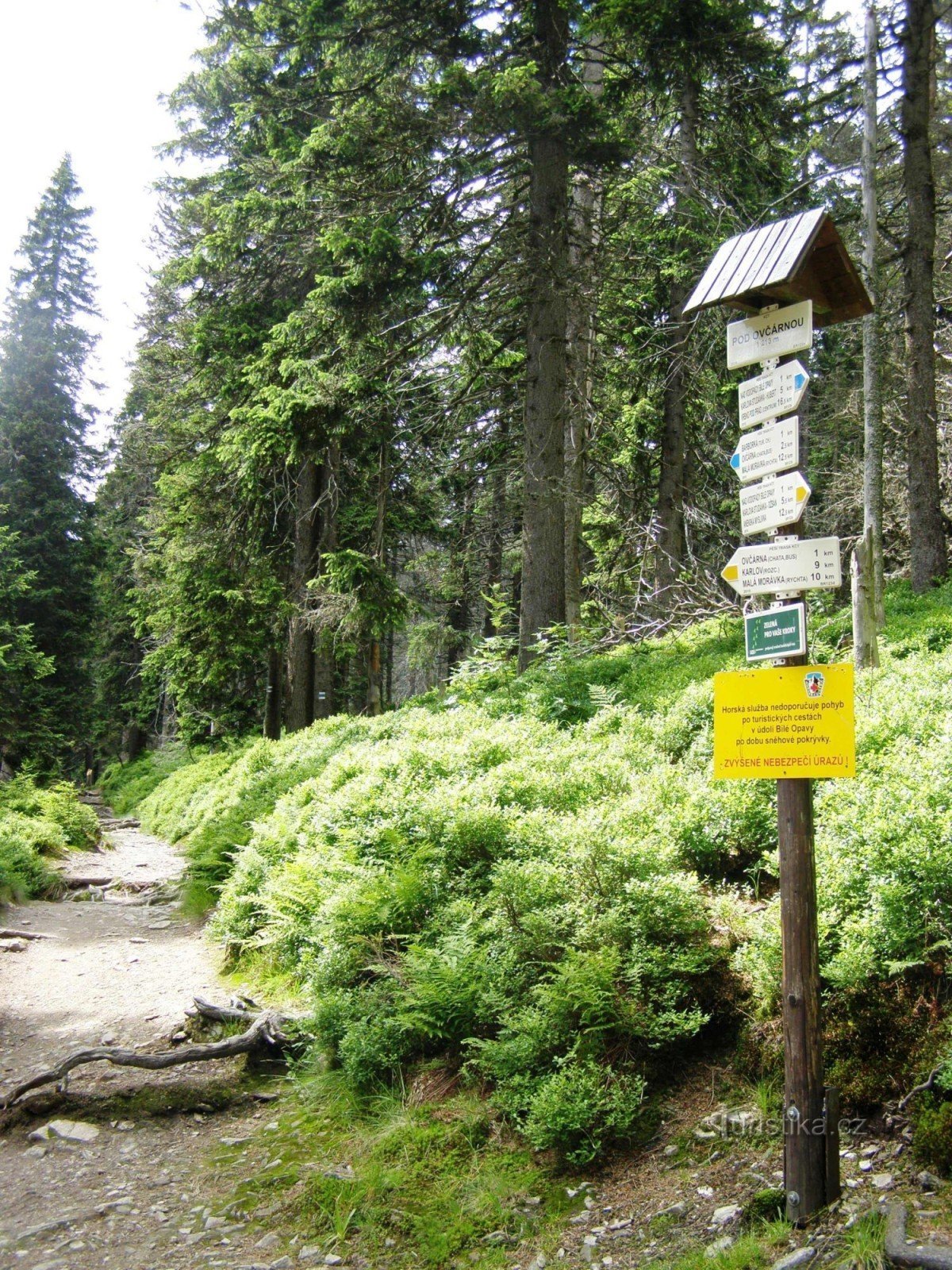 carrefour touristique - Pod Ovčárnou