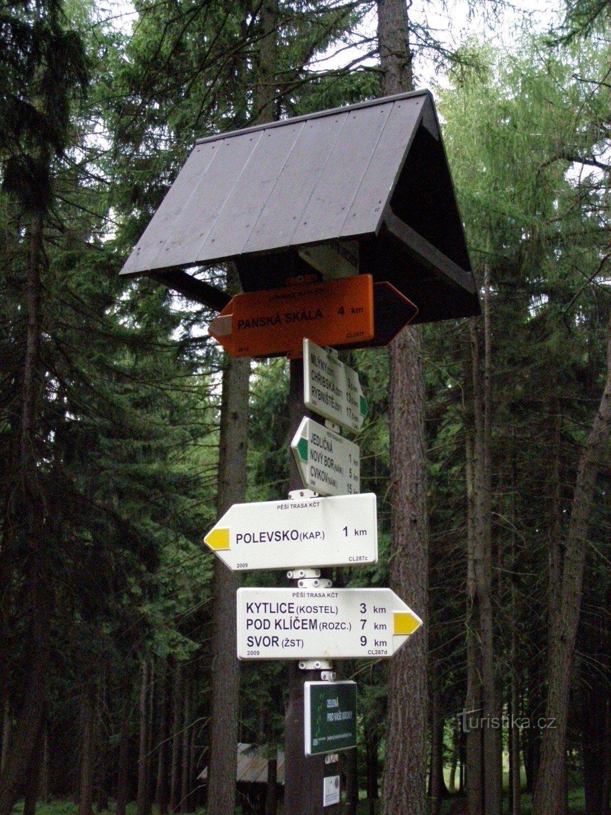 turističko raskrižje Pod Srebrnim brdom