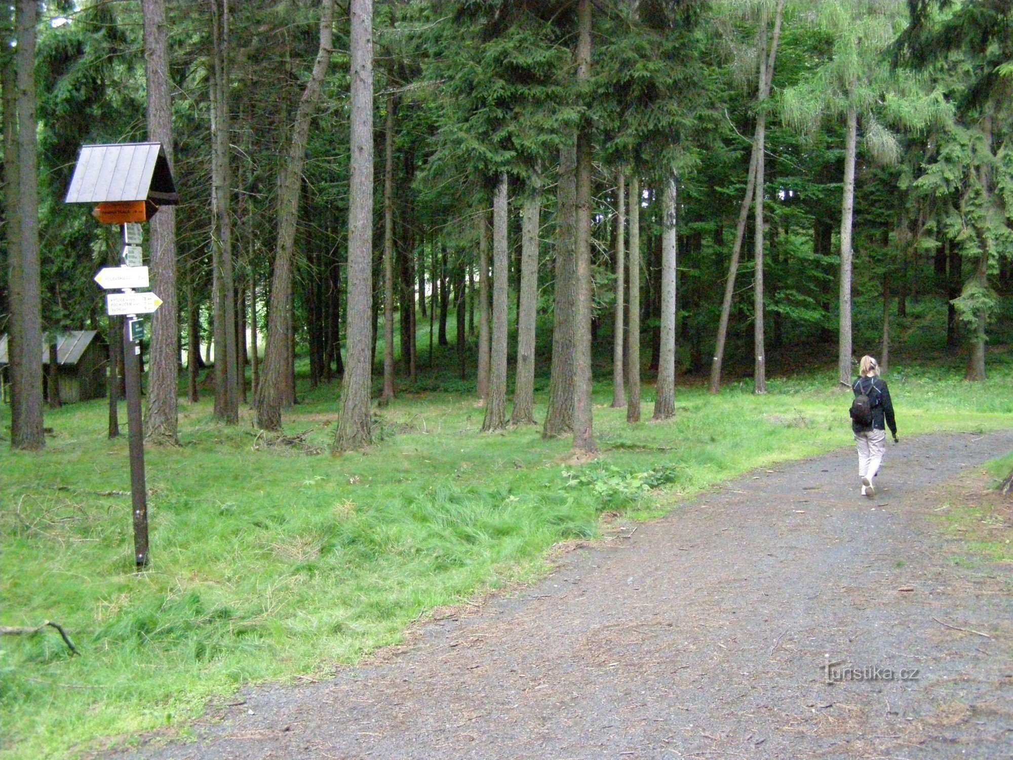 turističko raskrižje Pod Srebrnim brdom