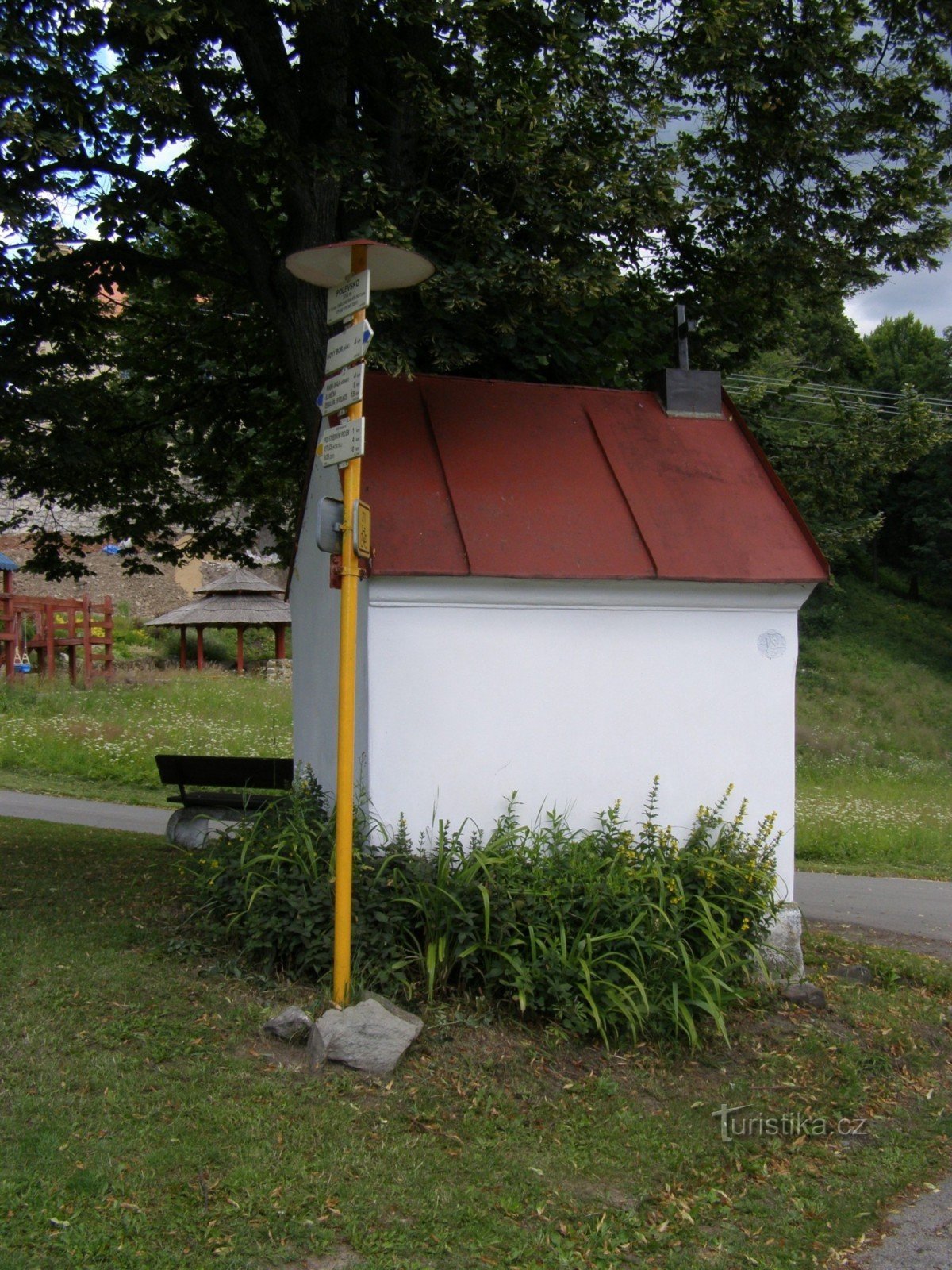 tourist crossroads Polevsko