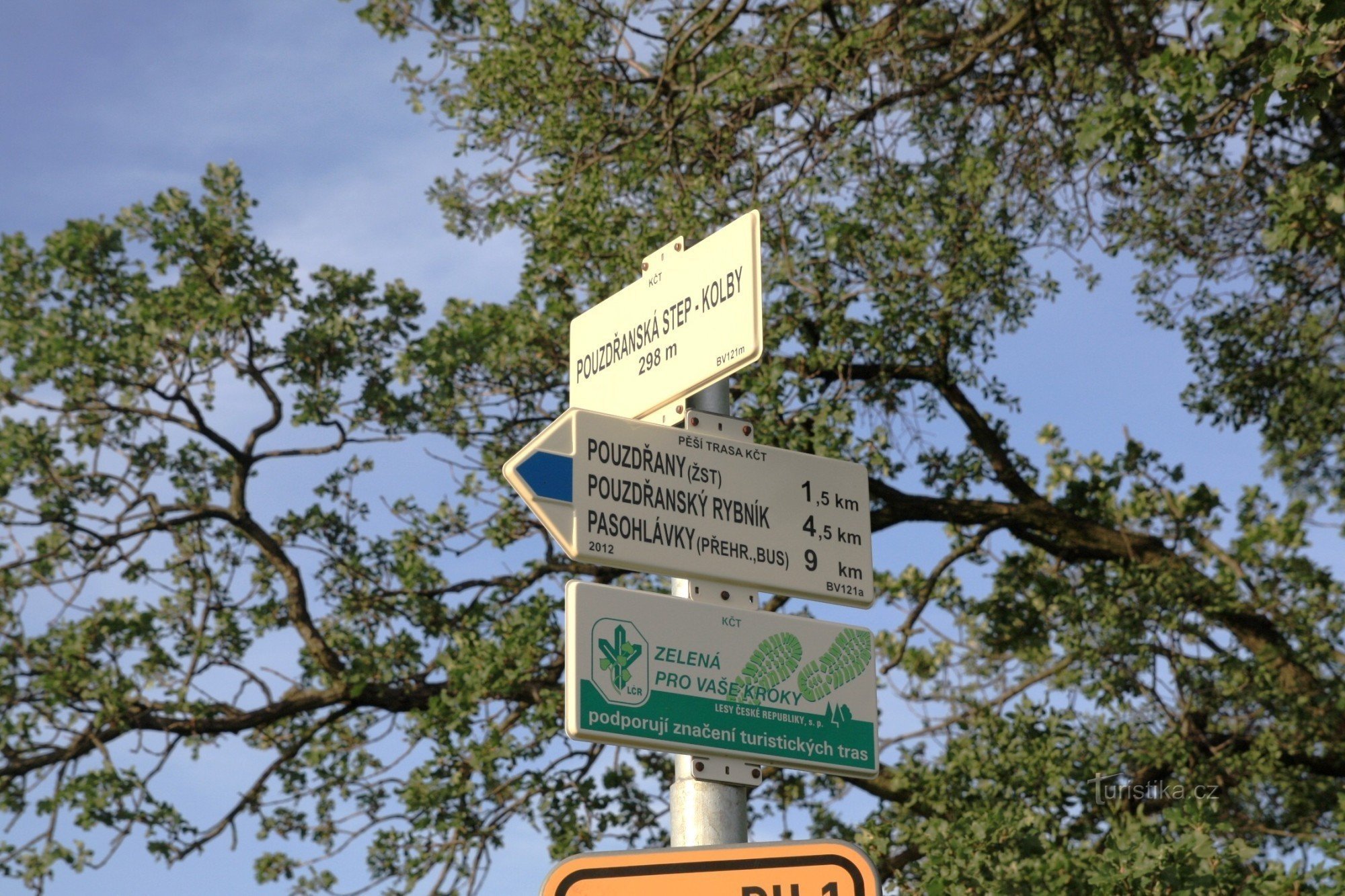 Carrefour touristique de la steppe de Pouzdranská