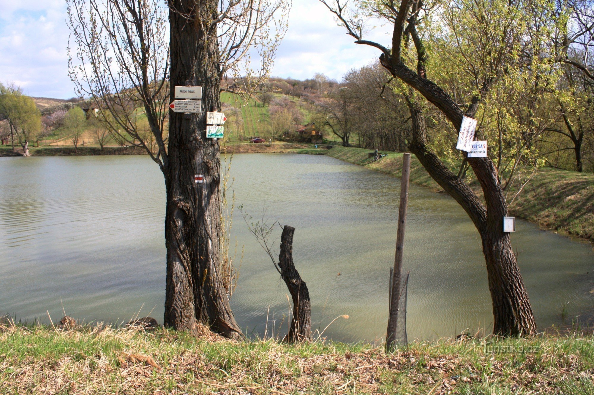 Toeristisch kruispunt Přední rybník