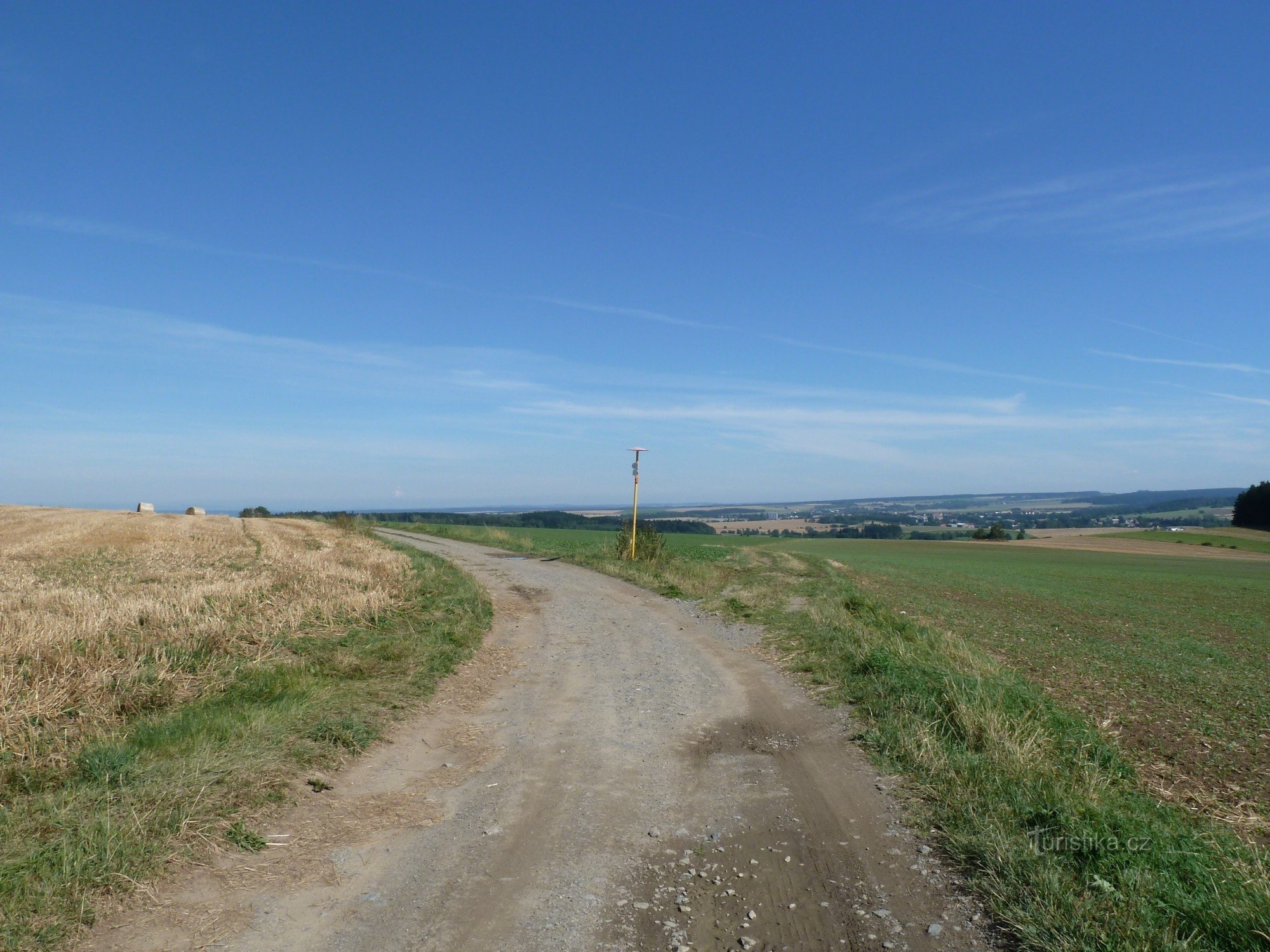 Touristischer Knotenpunkt Přibylov (Kreuzung)