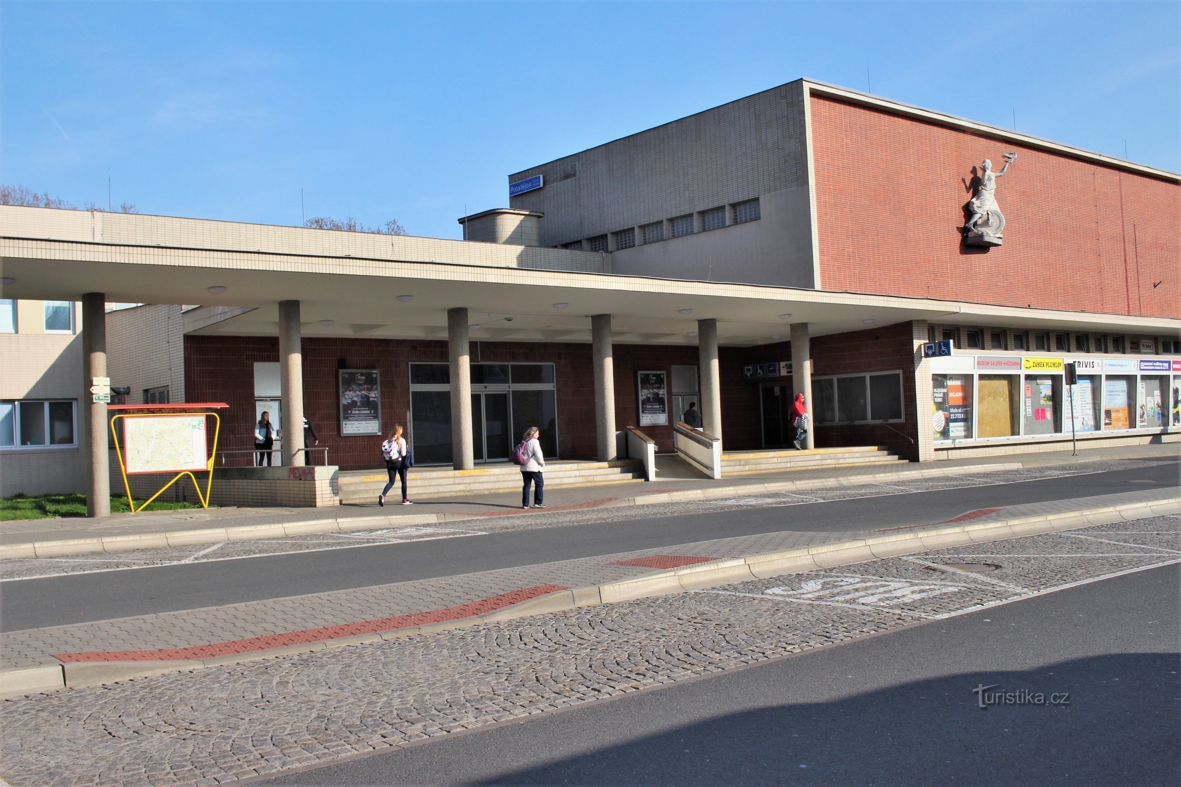 Verkehrsknotenpunkt Prostějov-Hlavní nádraží