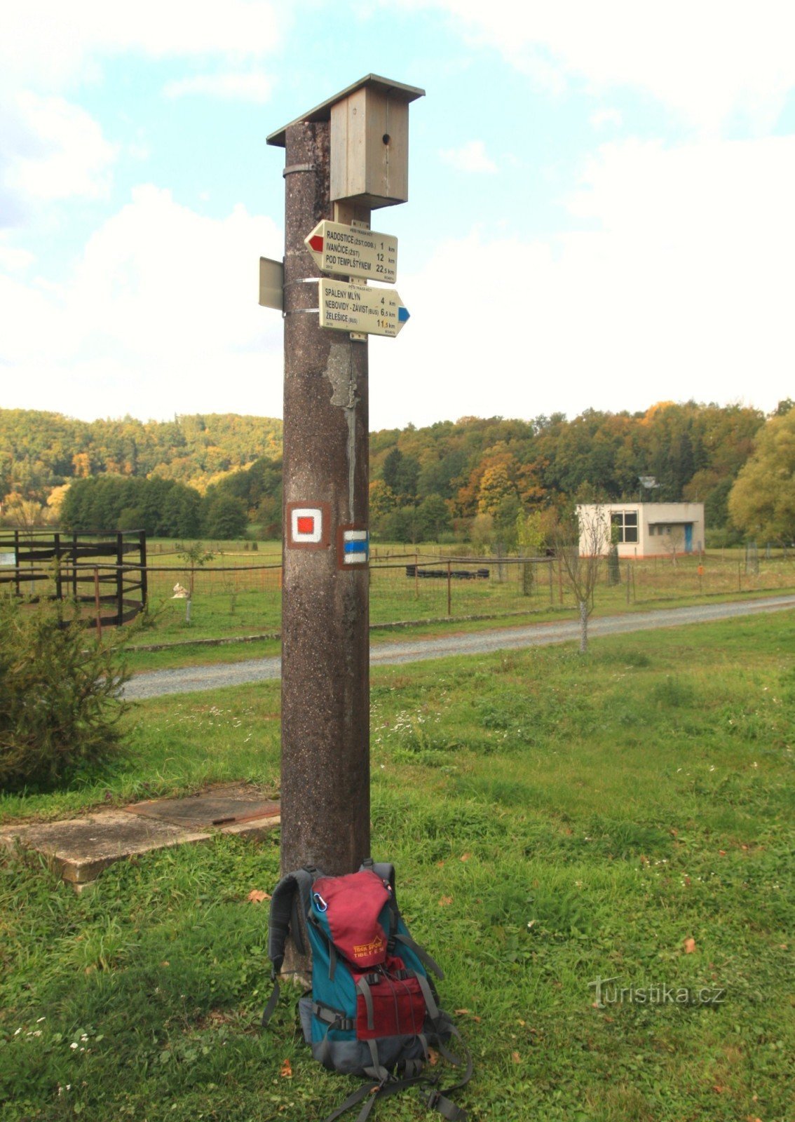 Radostice tourist crossroads