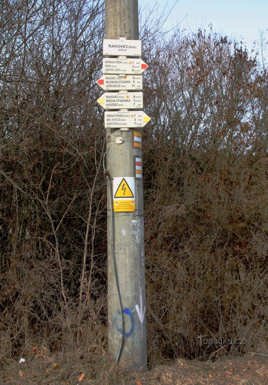 Tourist crossroads Rakovec, BUS