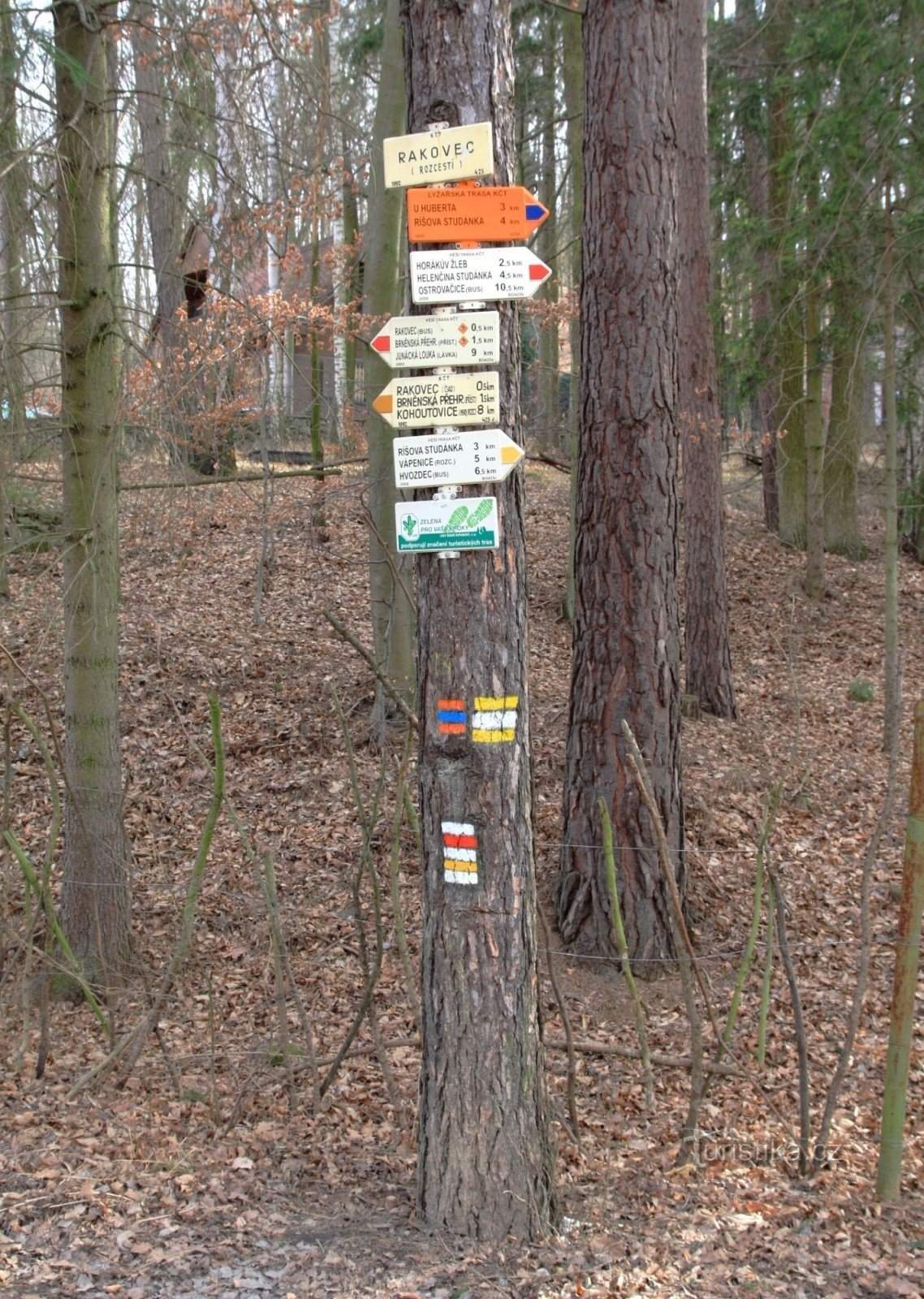 Encruzilhada turística Rakovec, encruzilhada