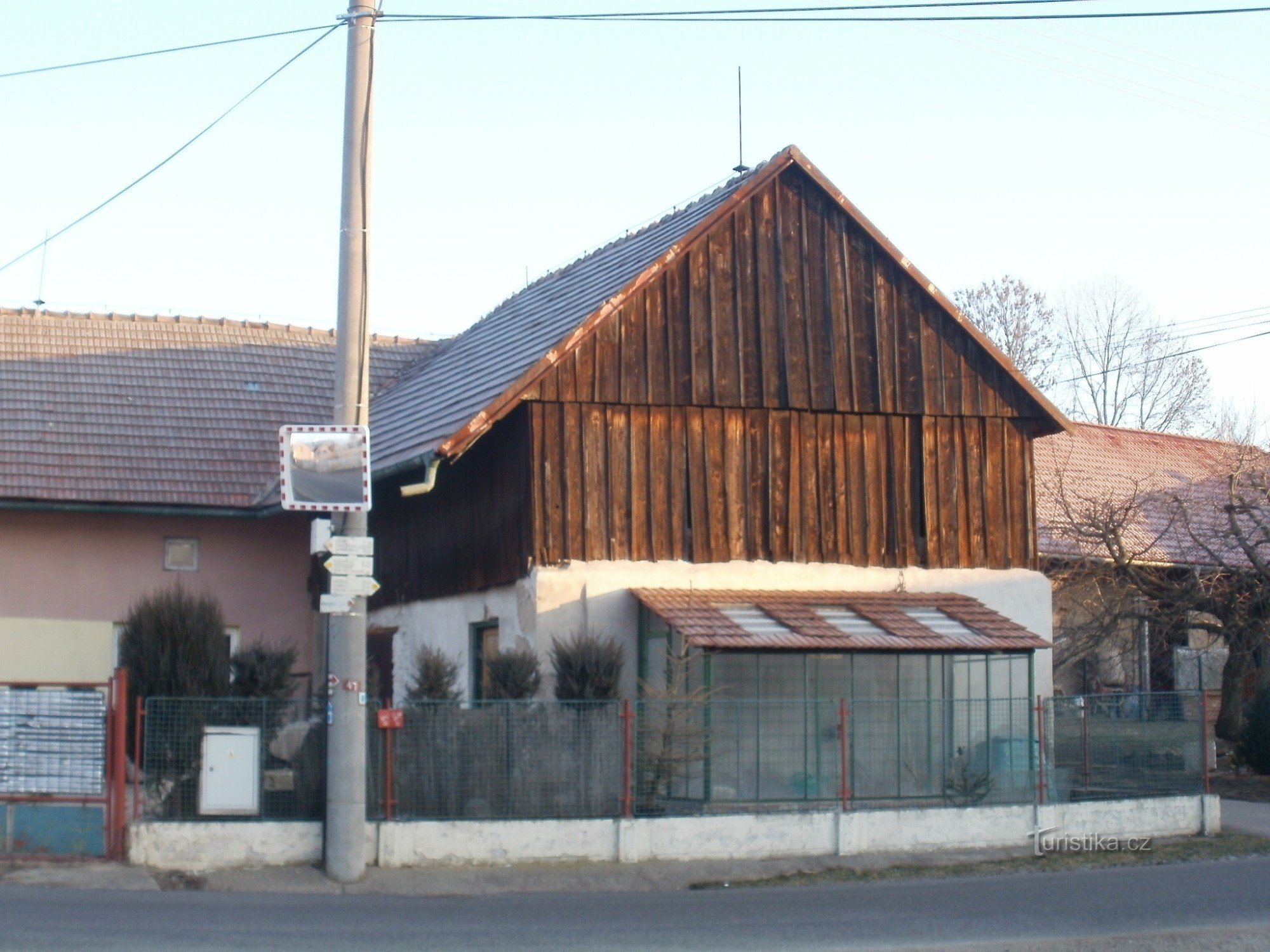 Touristenkreuzung Rozběřice