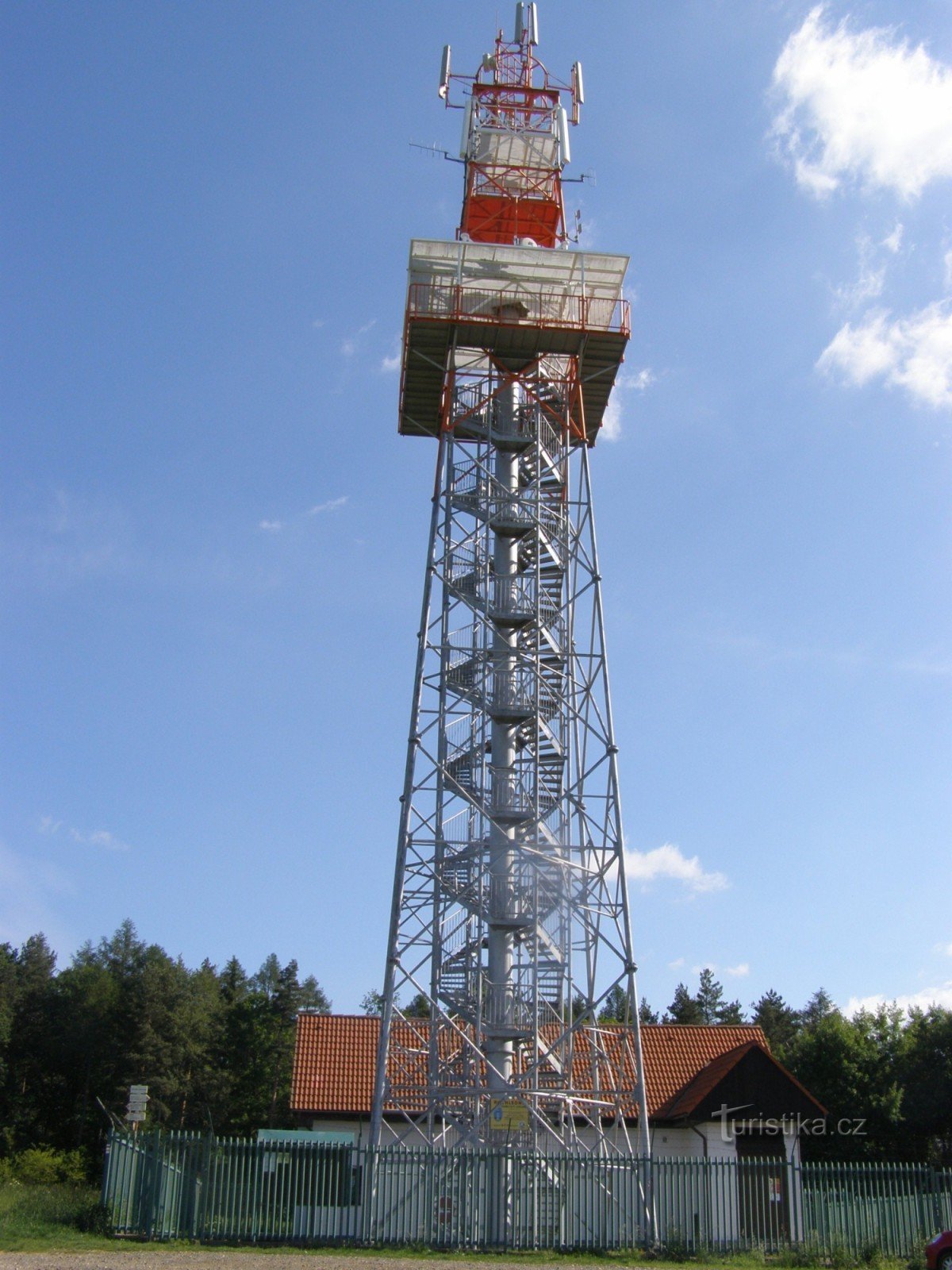 туристичне перехрестя оглядовий майданчик Hořický Chlum