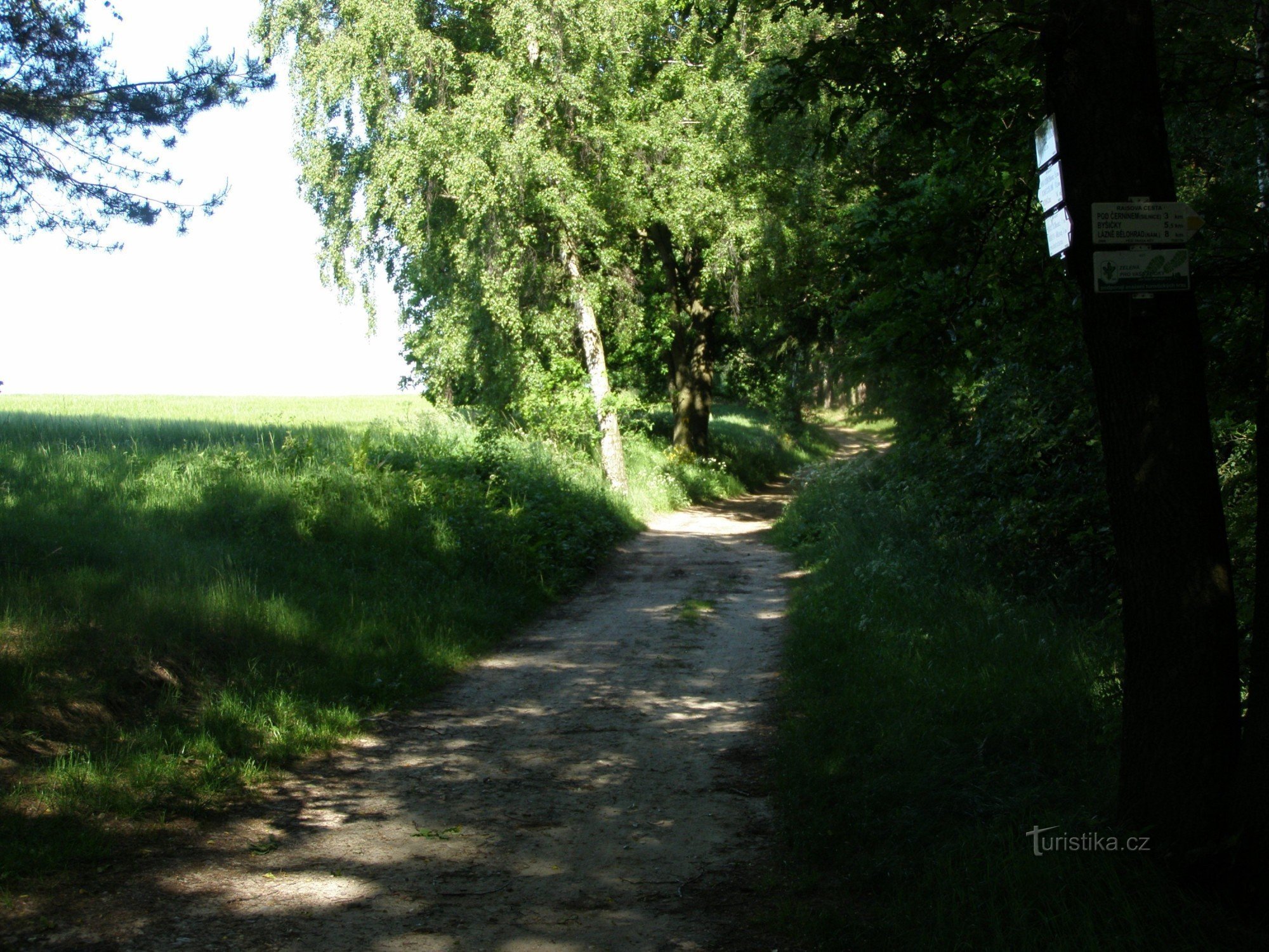 turistkorsning Rozsívačova skála