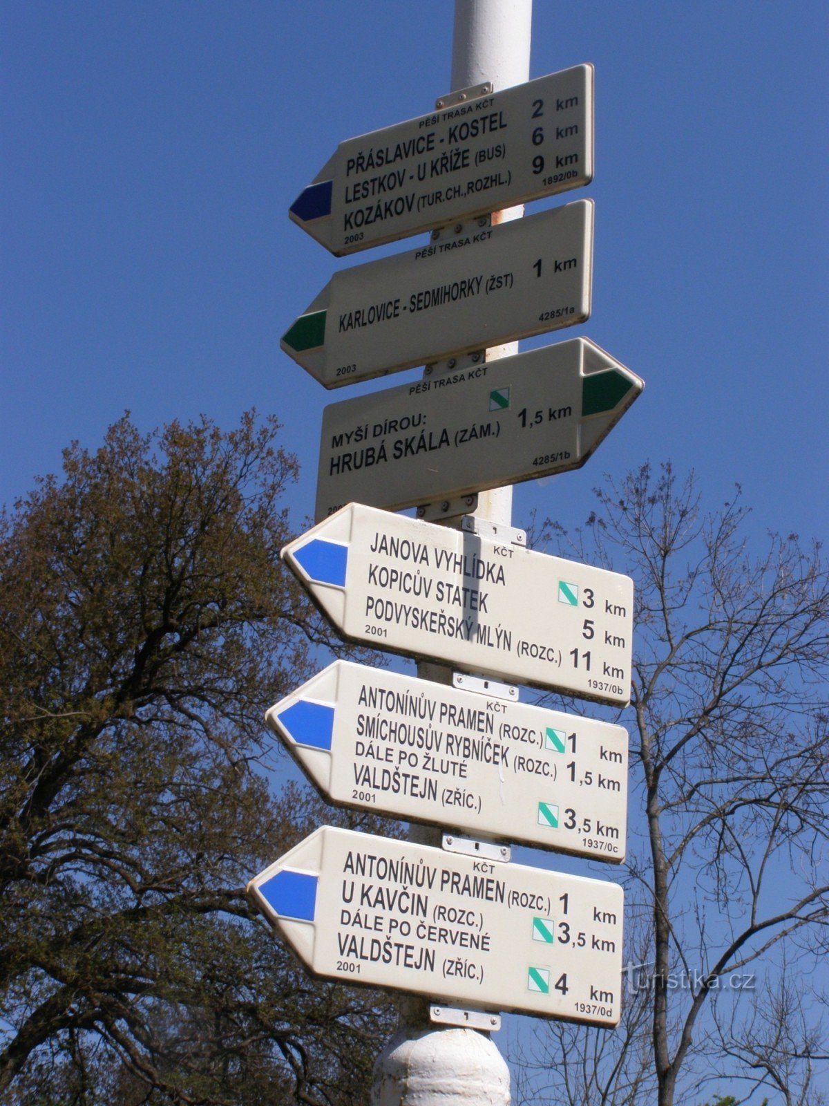 Sedmihorka tourist crossroads