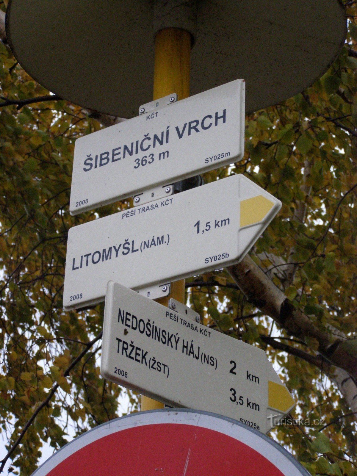 Šibeniční vrch 旅游十字路口