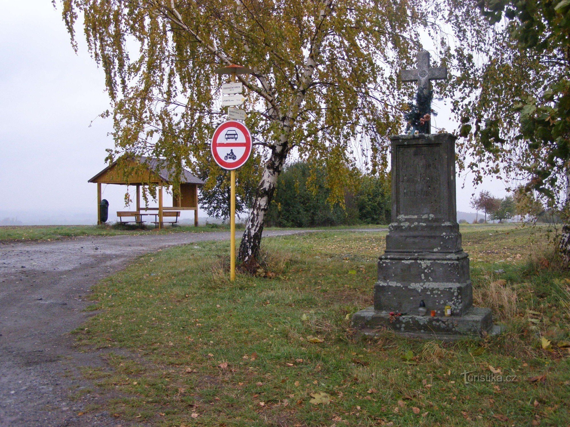 Šibeniční vrch encruzilhada turística