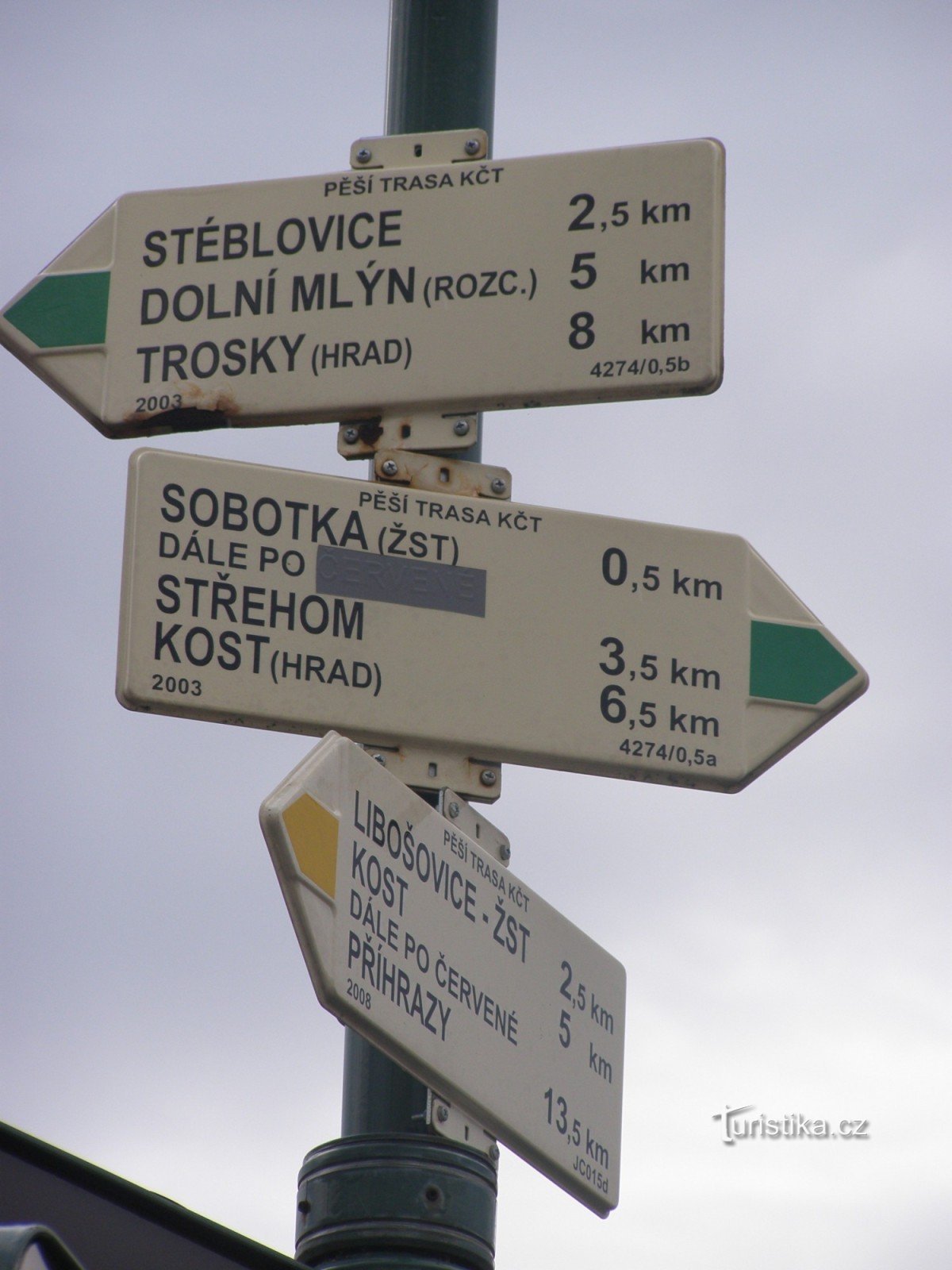 crocevia turistico Sobotka - náměstí Míru