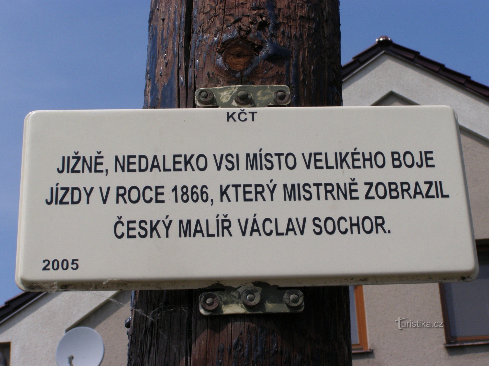 o cruzamento turístico de Strězetice