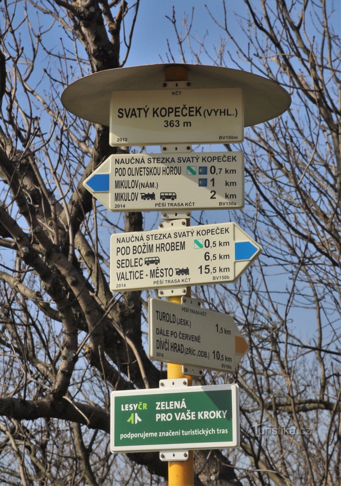 Turističko raskrižje Svatý kopeček