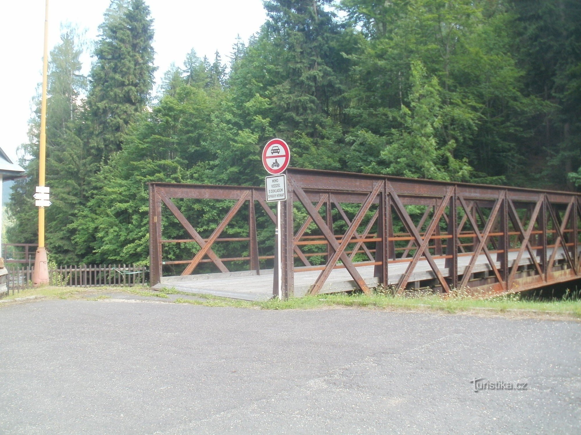 turističko raskrižje Temný důl