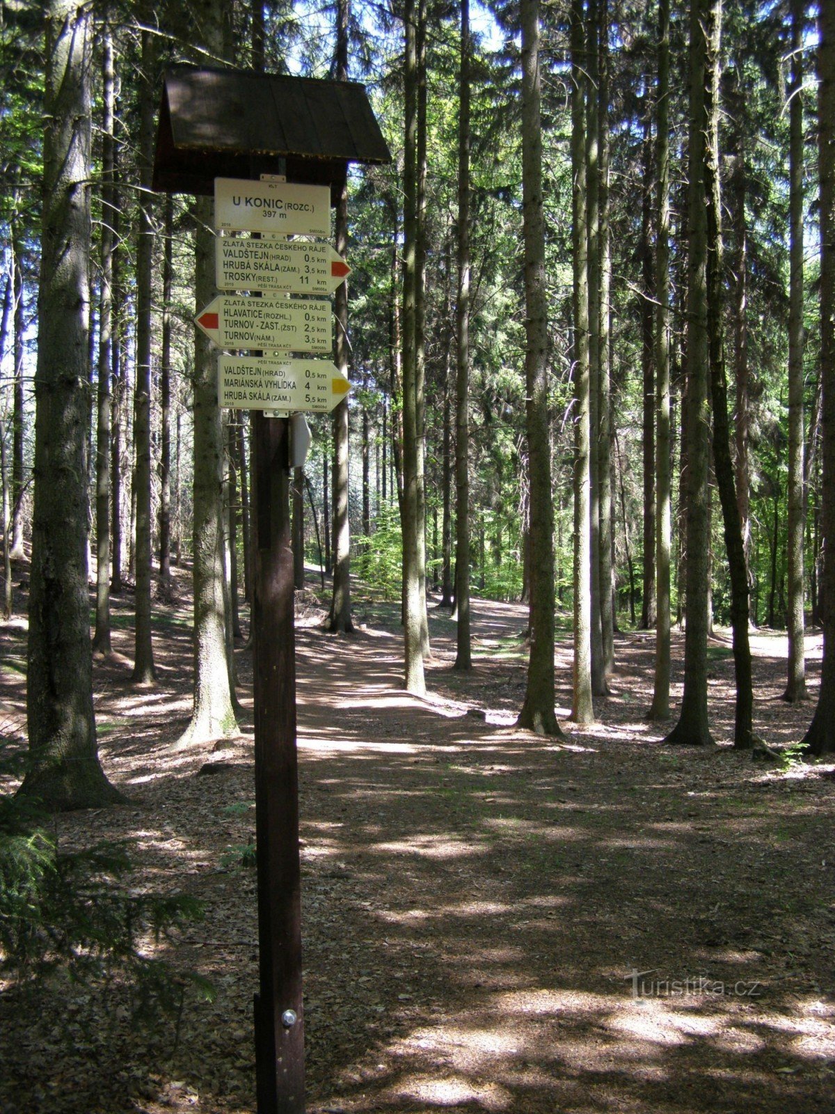 encruzilhada turística U Konic