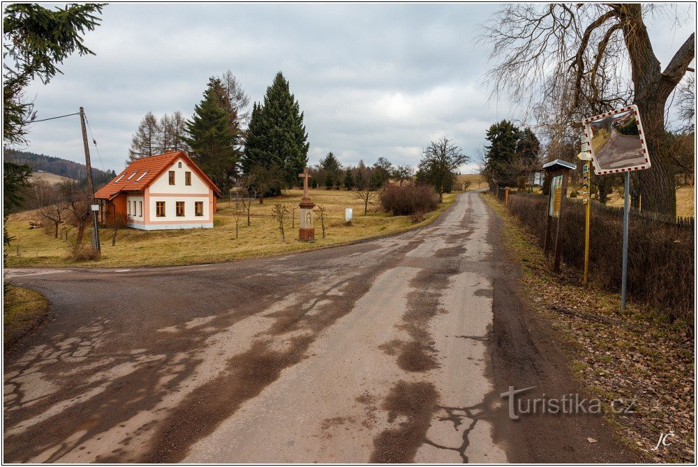 Toeristisch kruispunt U Lipek