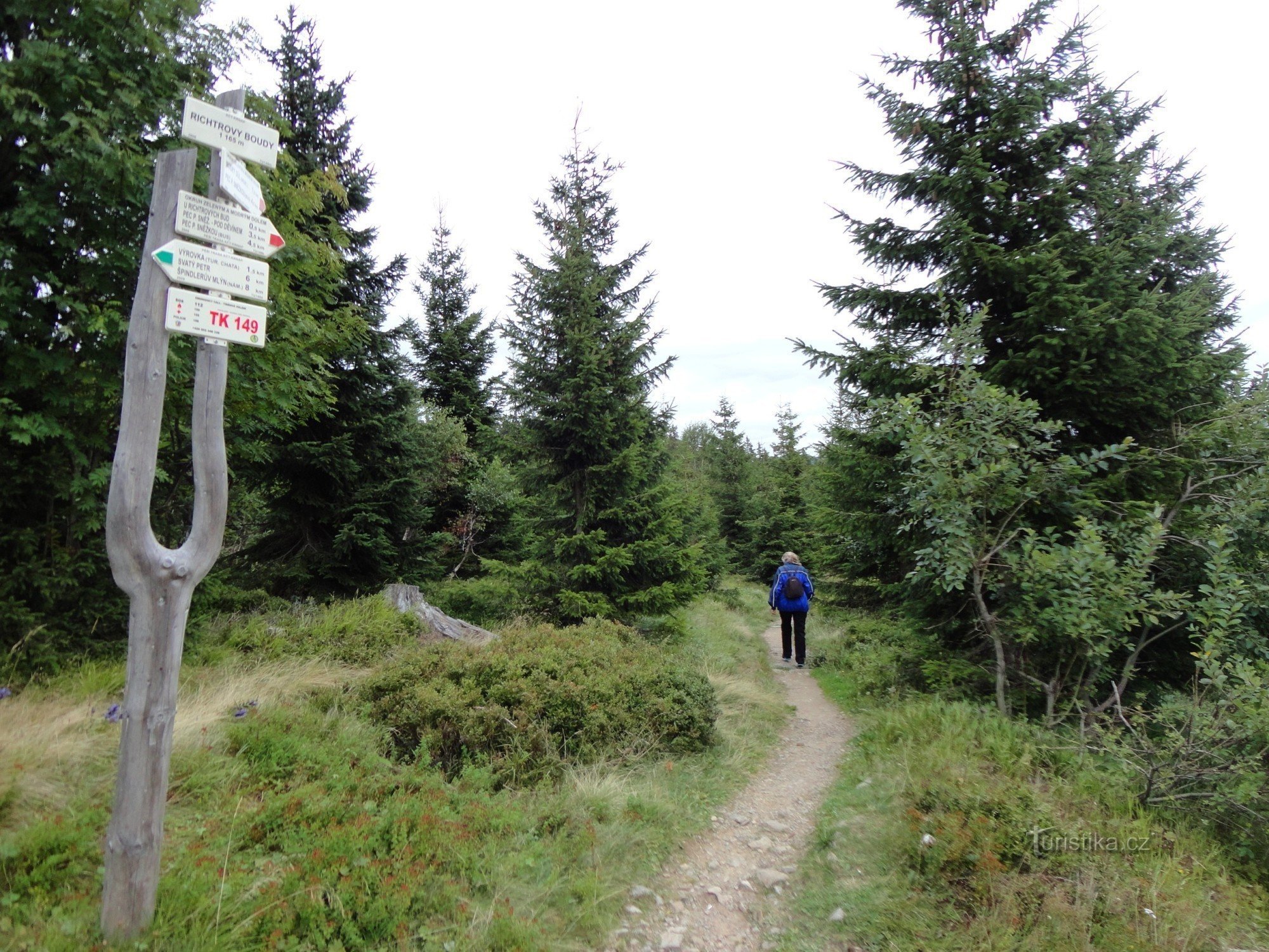 turistkorsning vid Richters knopp