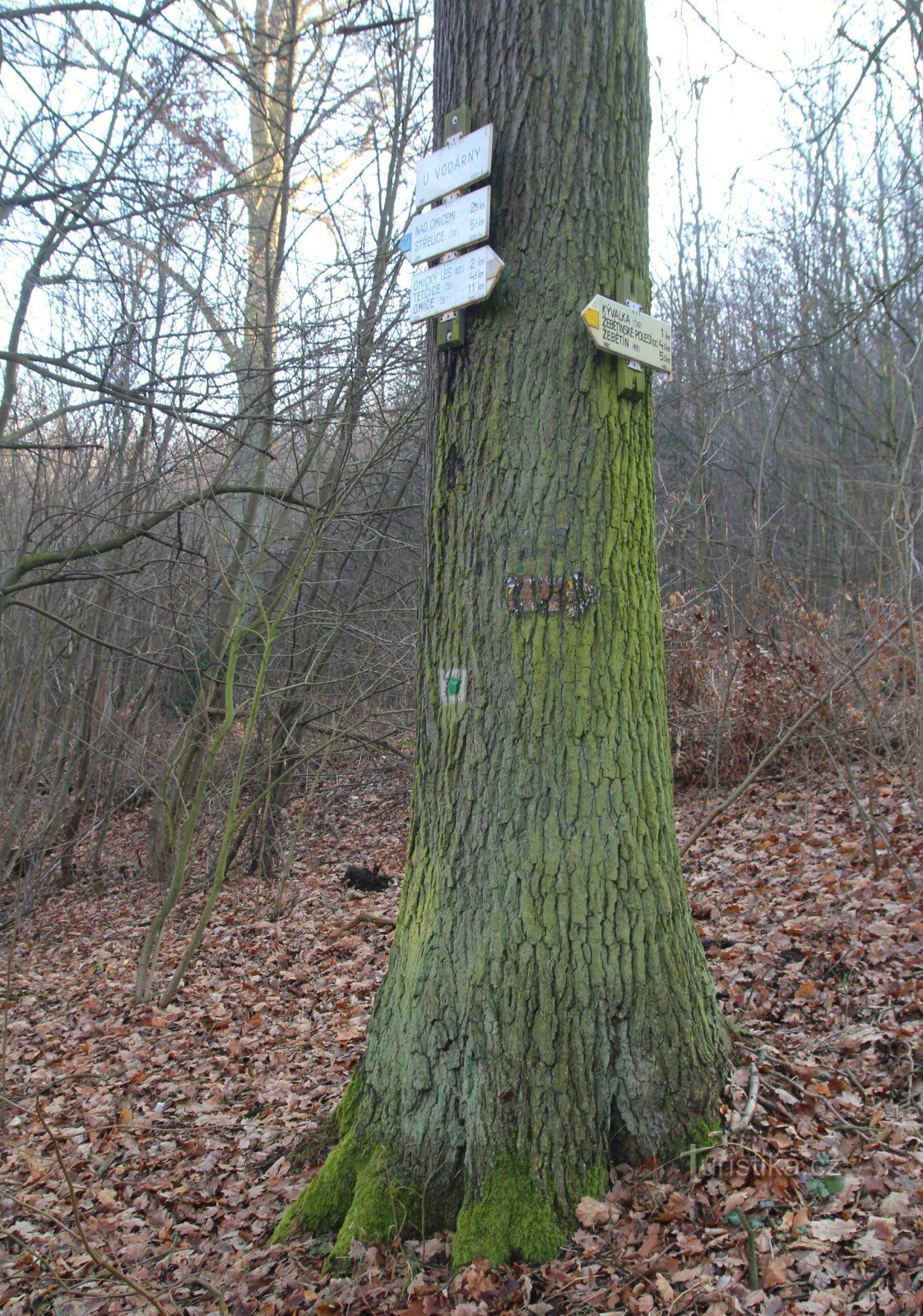 Encruzilhada turística No sistema hidráulico