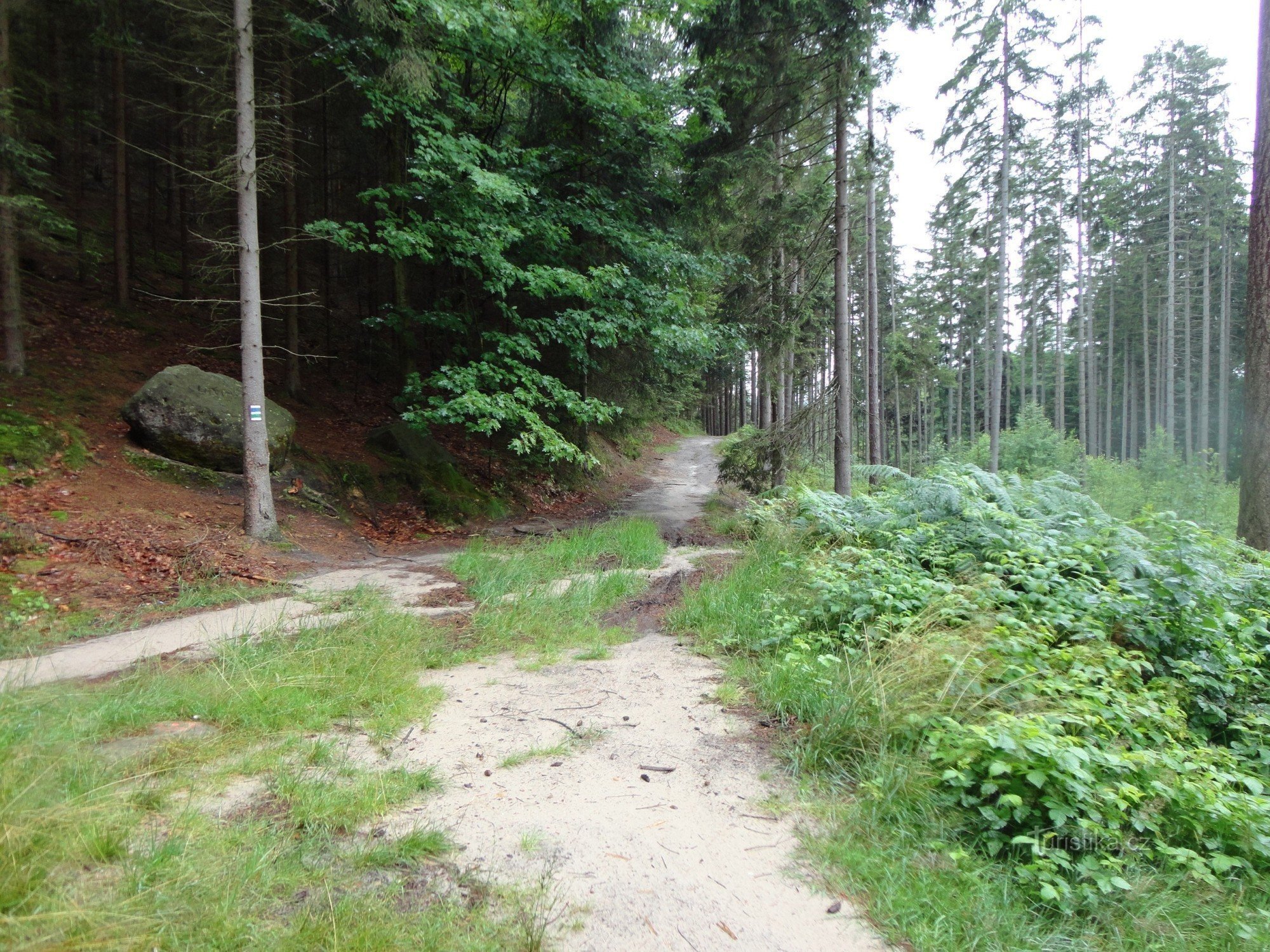 turistiristeys Yksinäisyyden laaksossa