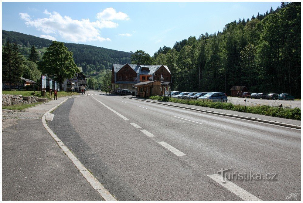 Turistično križišče Velká Úpa