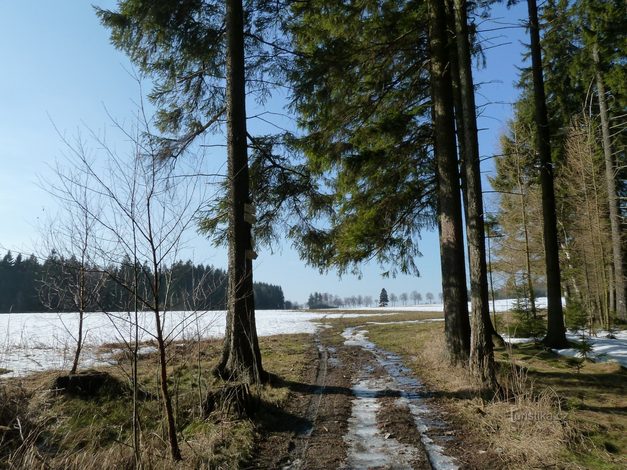 turističko raskrižje Velký les (raskrižje)