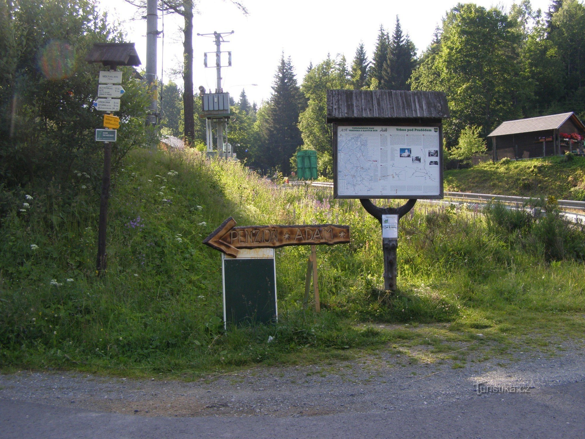 Vily touristische Kreuzung