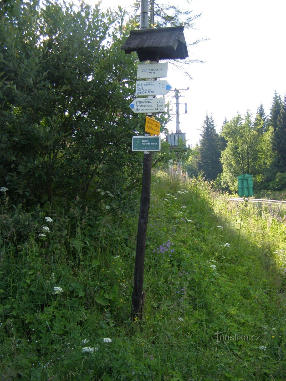 Vily touristische Kreuzung