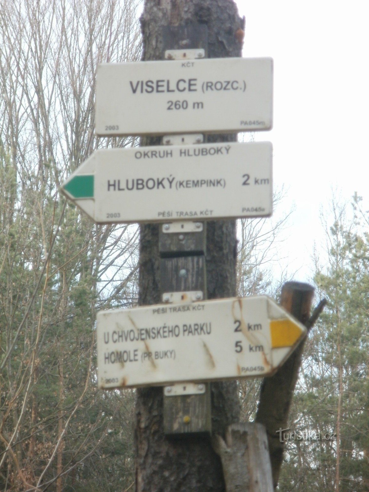 tourist crossroad Viselec I