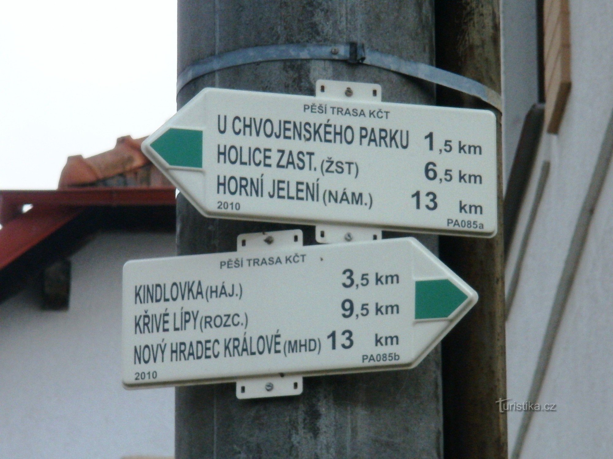 Răscruce turistică Vysoké Chvojno