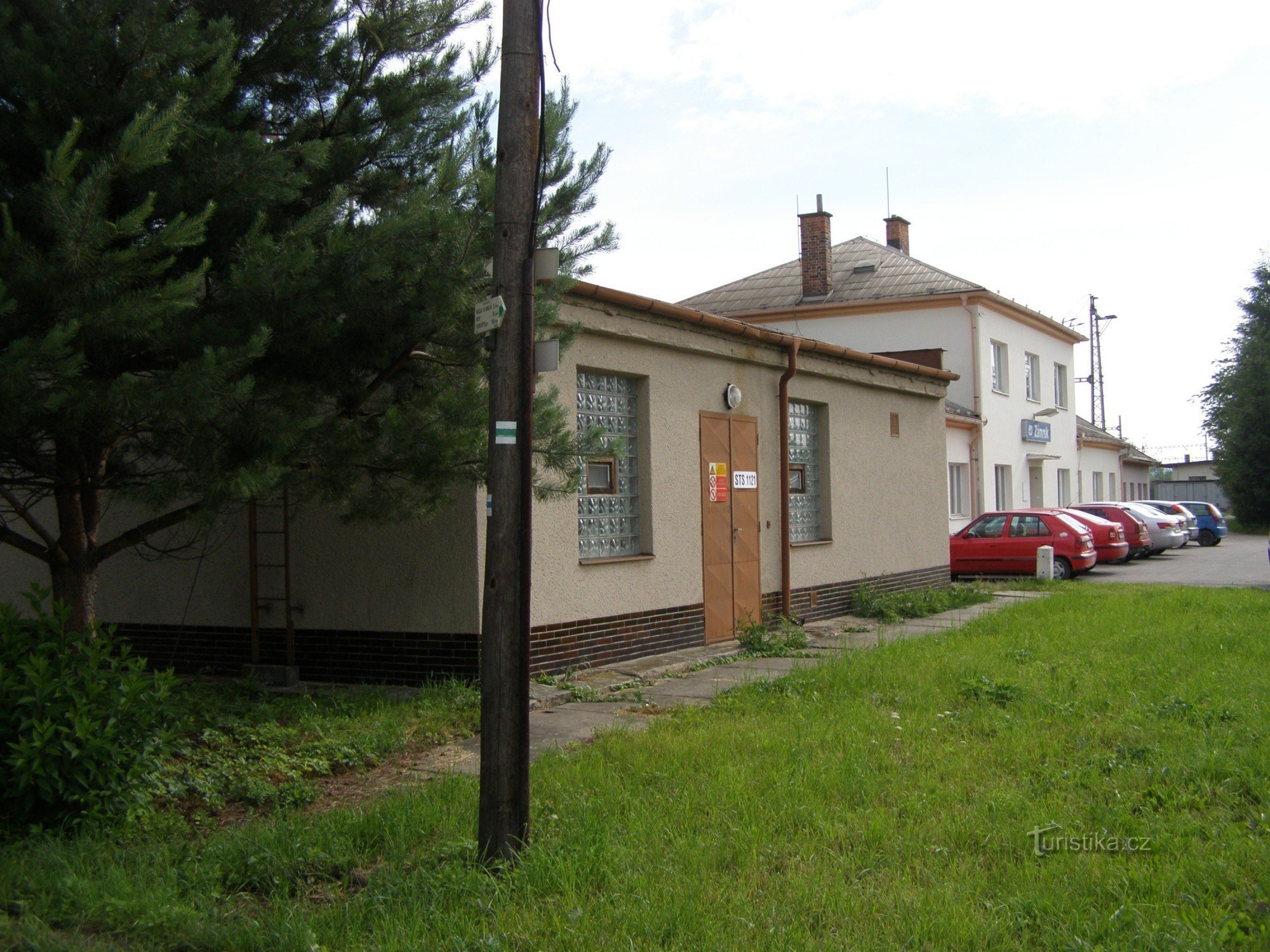 tourist crossroads Zámrsk - žst.