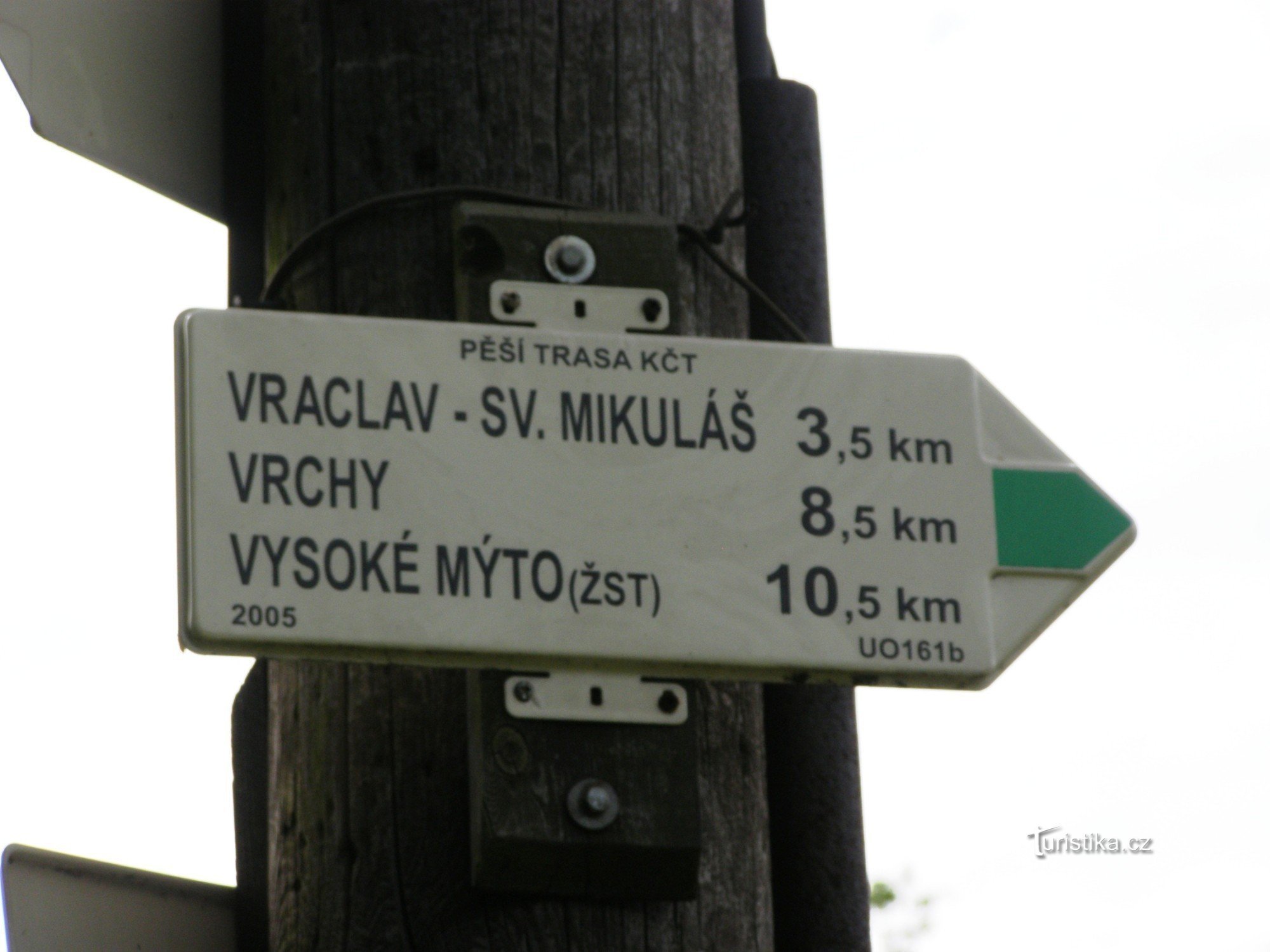 туристичне перехрестя Zámrsk - žst.