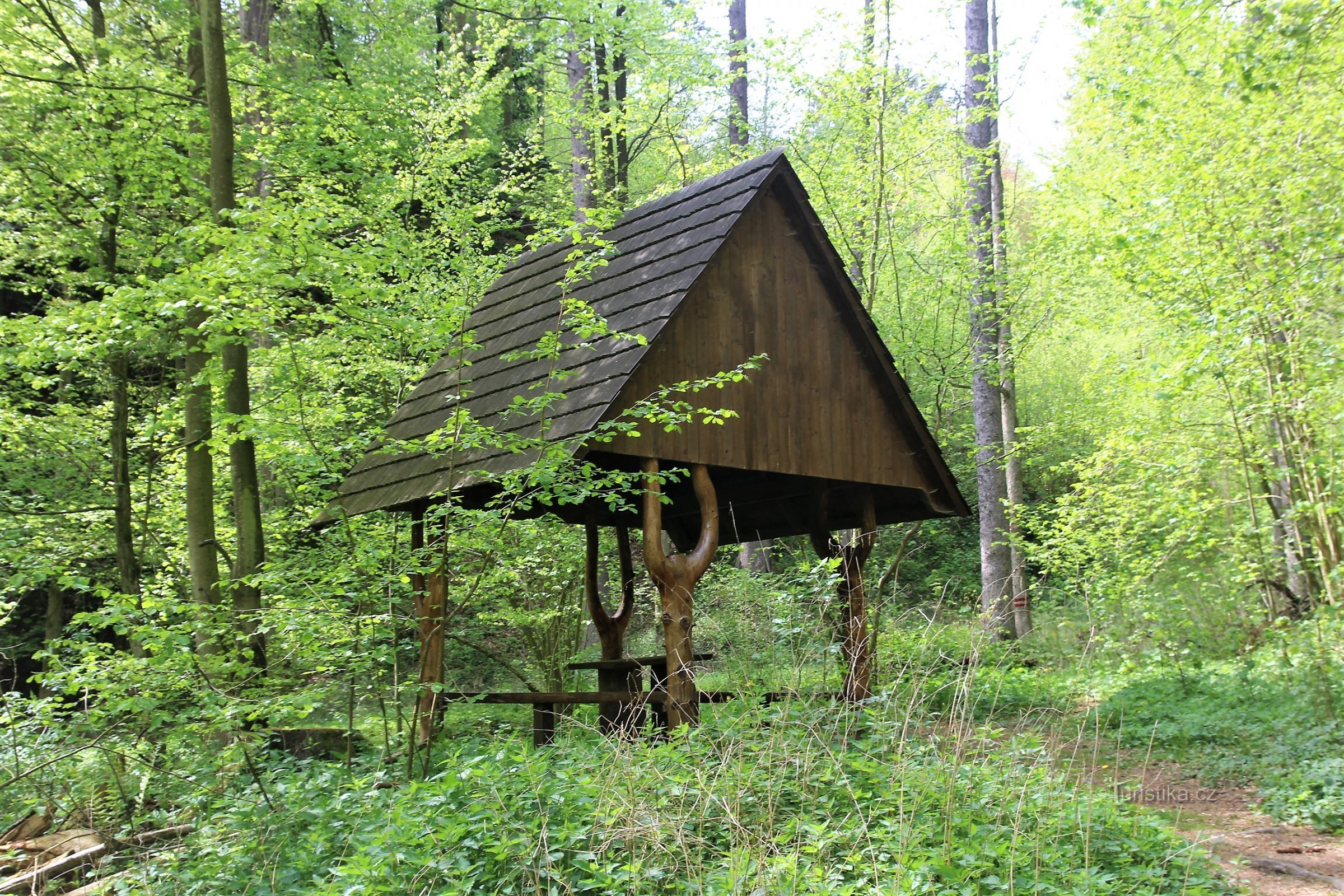 Refugio turístico en Pustý žleb