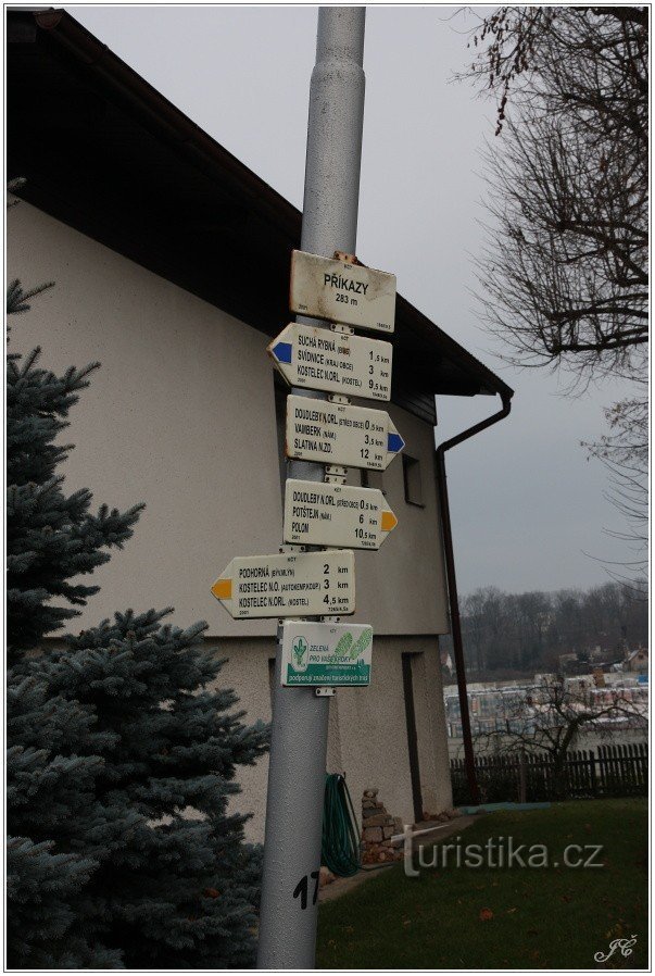 Touristischer Wegweiser Befehle