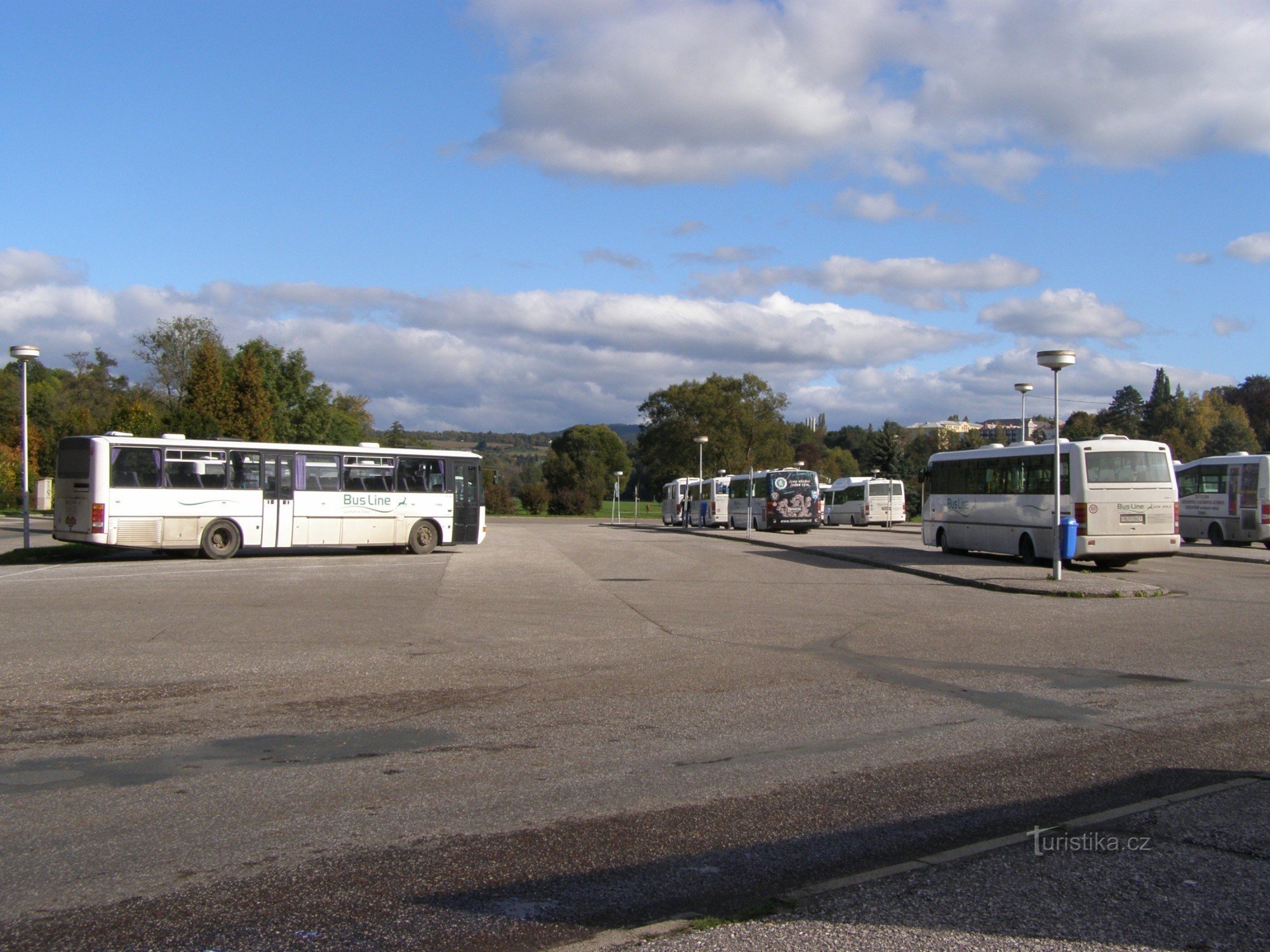 Turnov - statie de autobuz