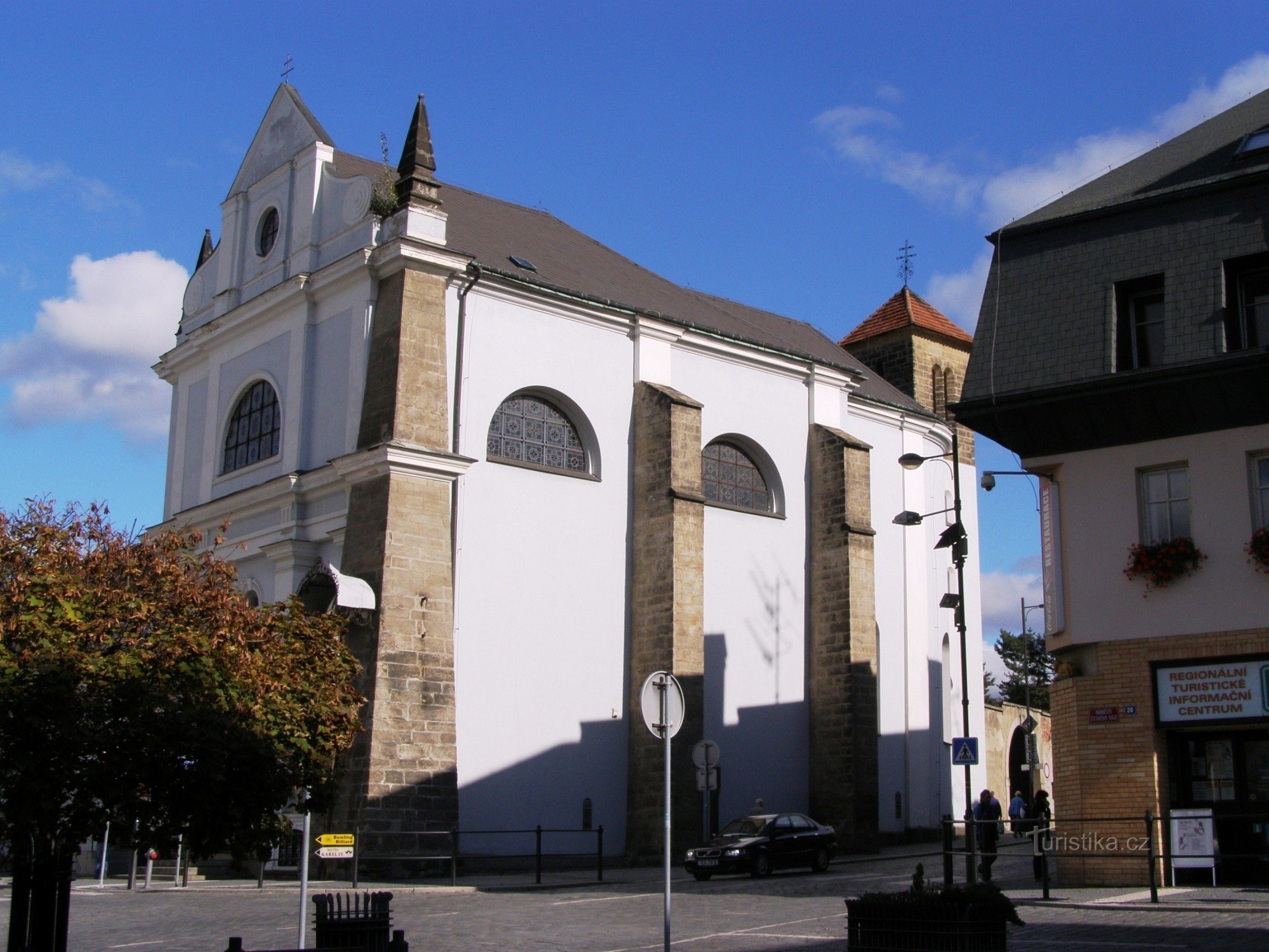 Turnov - igreja de St. Francisco de Assis