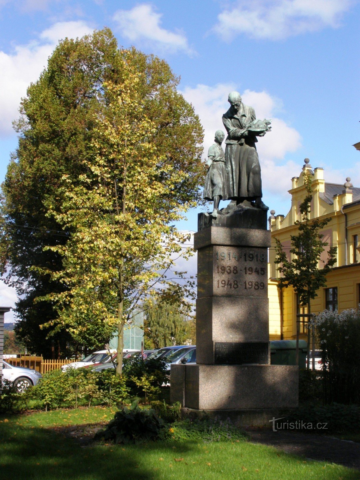 Turnov - monument til ofre for krige