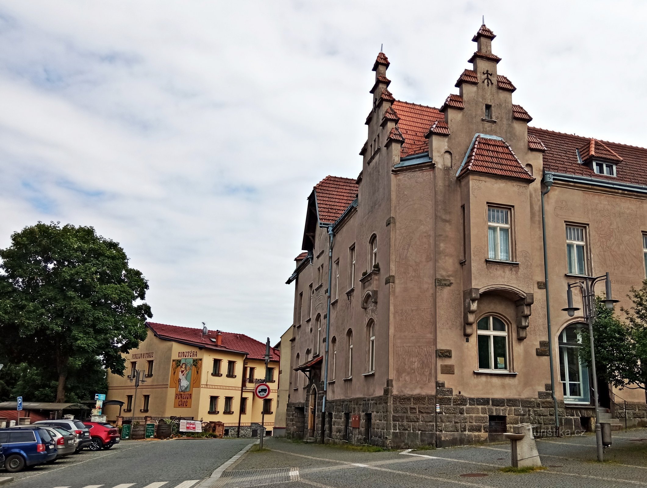 Fästning - Hlinsko i Böhmen