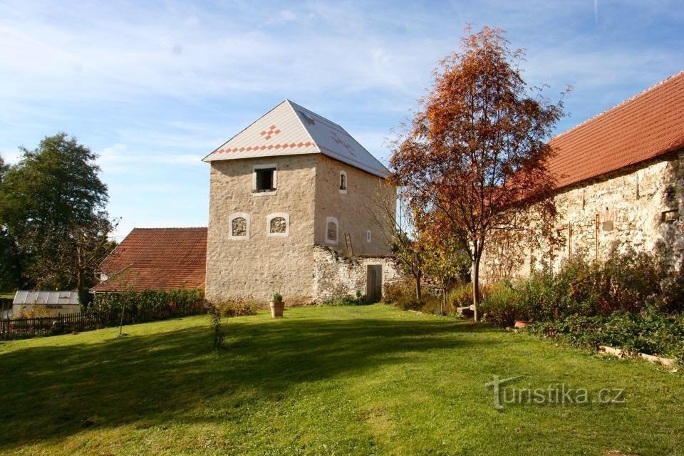 fort Sudkův Důl vanuit het oosten