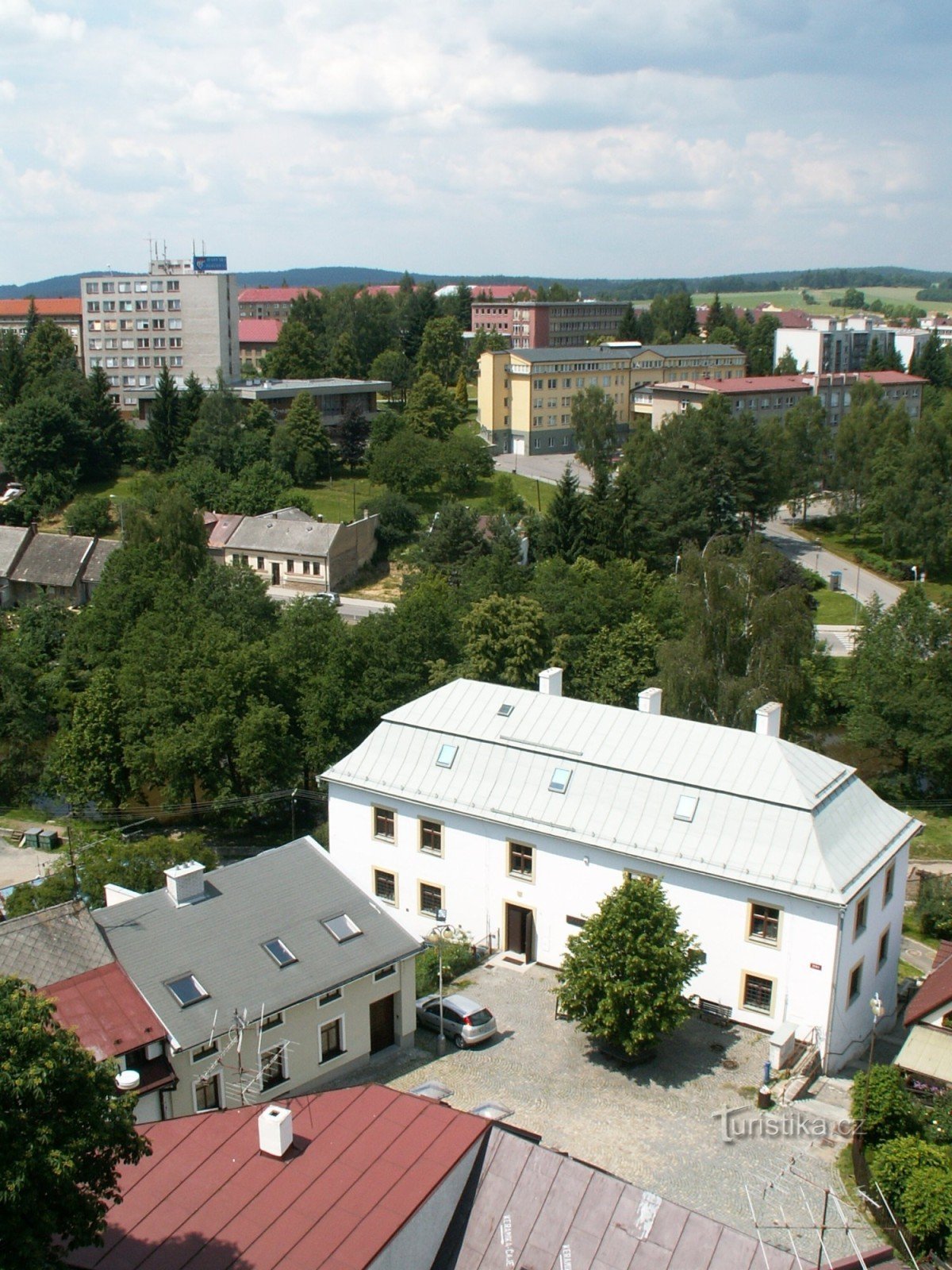 The fortress from the church of St. Procopius