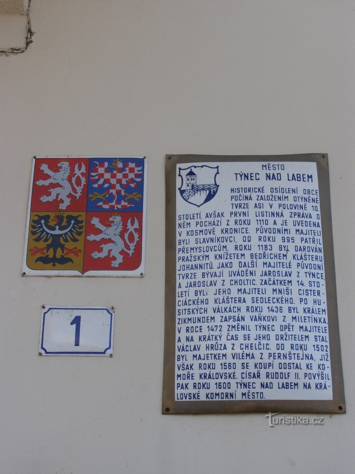 Týnec nad Labem - Primăria nr. 1