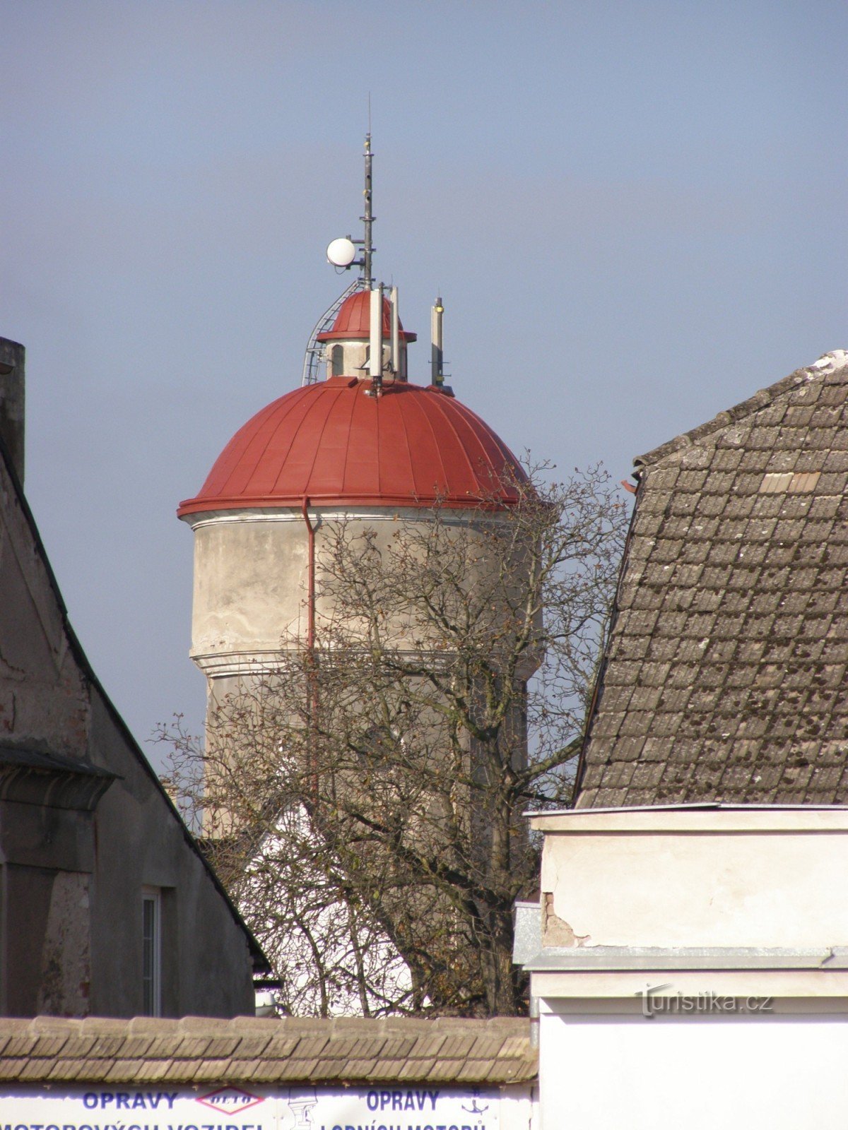 Týnec nad Labem - antigua planta de agua