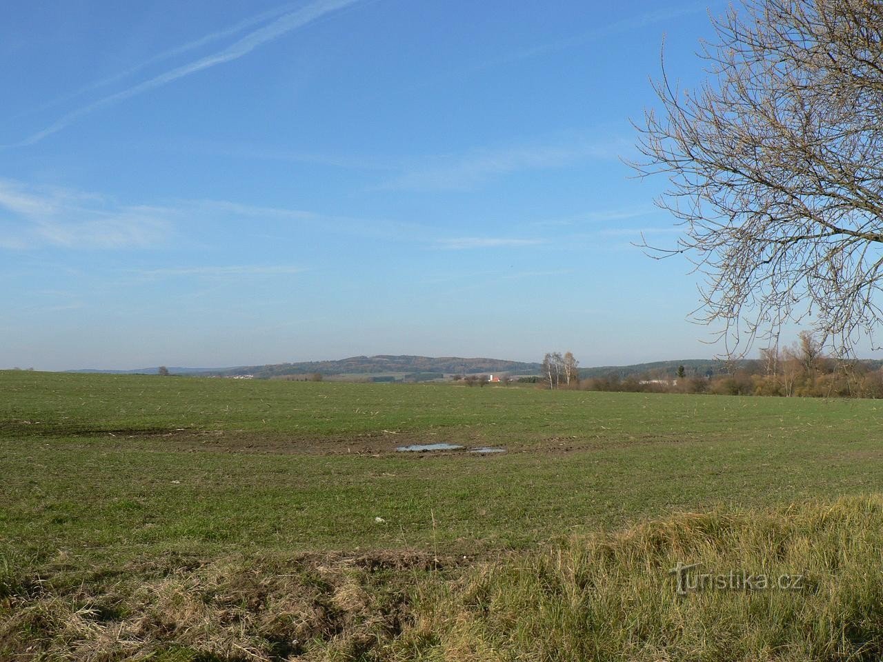 Týnec, Blick auf Slavník