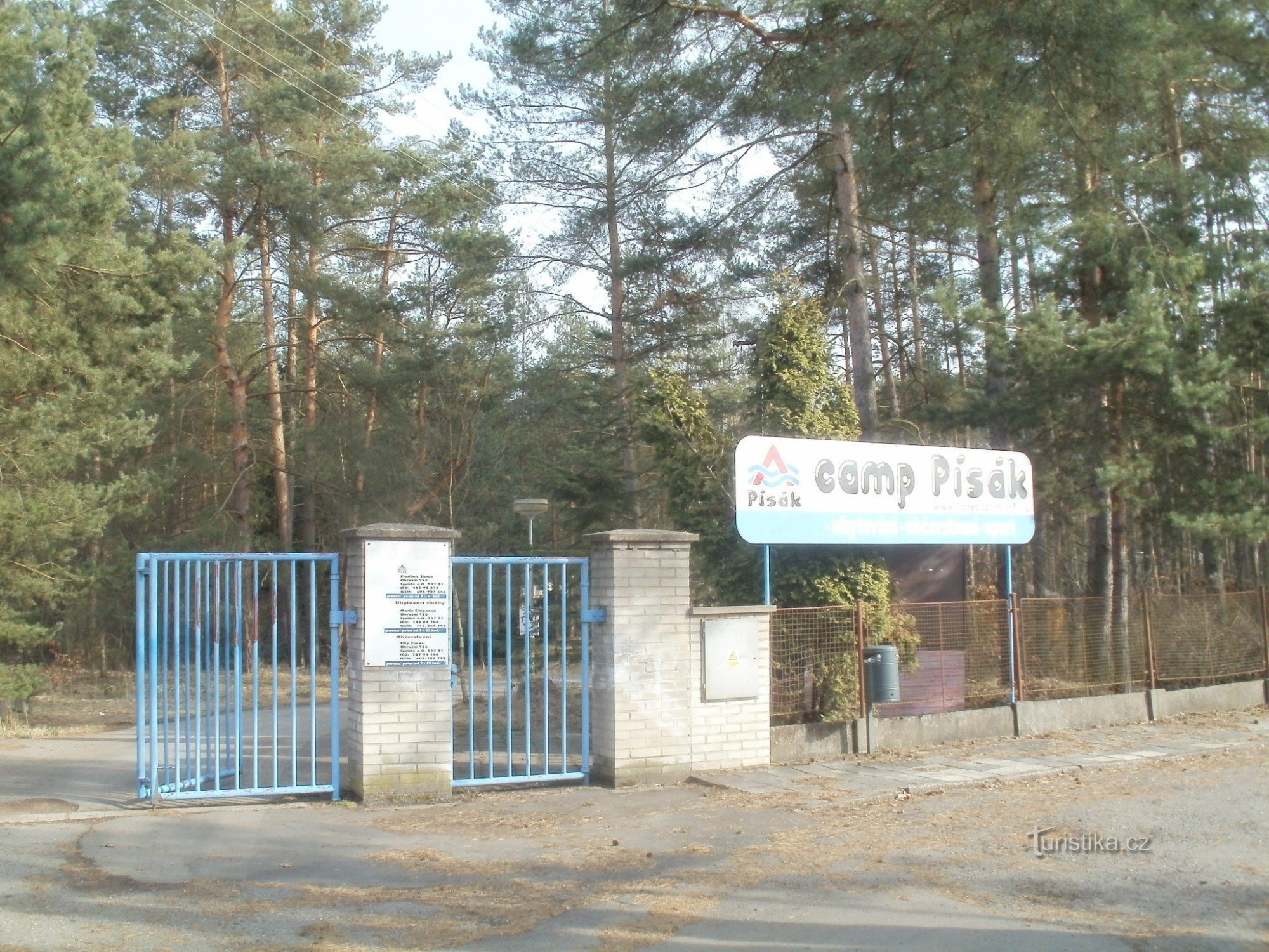 Týniště nad Orlicí - πισίνα, στρατόπεδο Písák